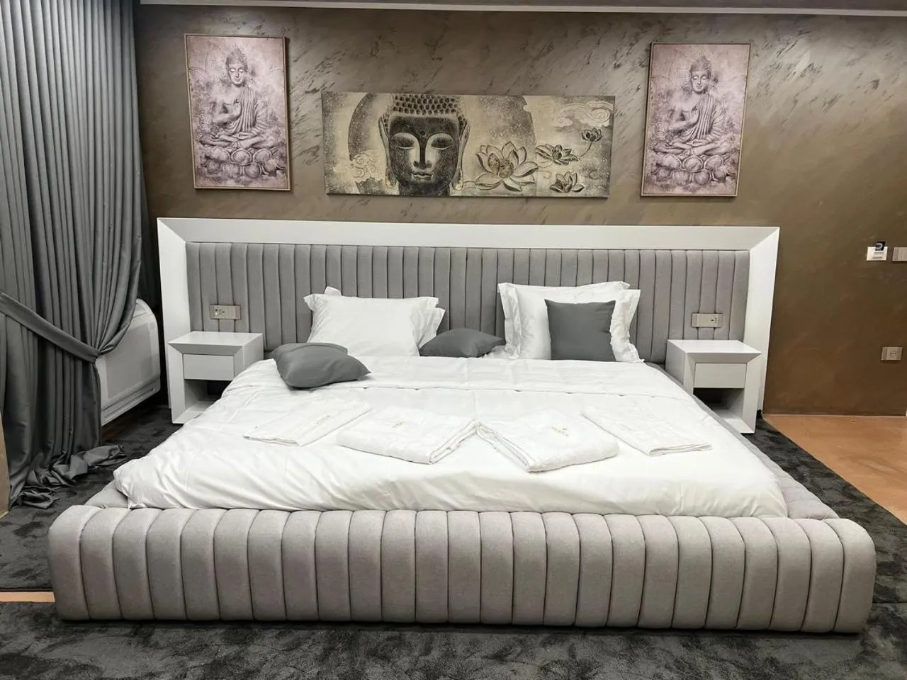 Bed in Hotel Pernoca