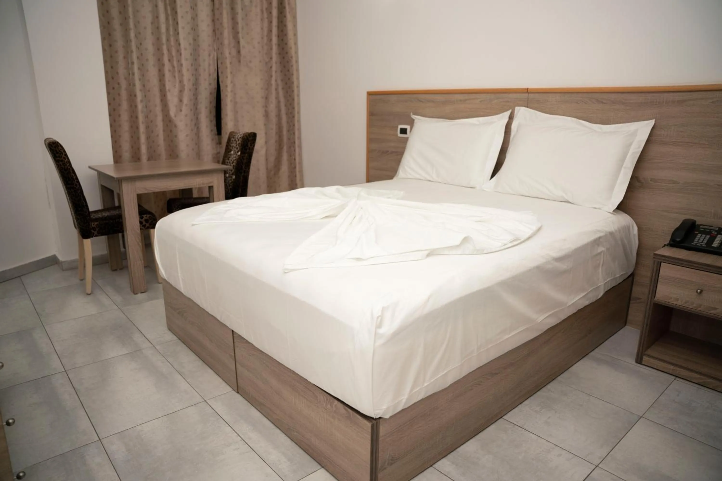 Bed in Hotel Pernoca