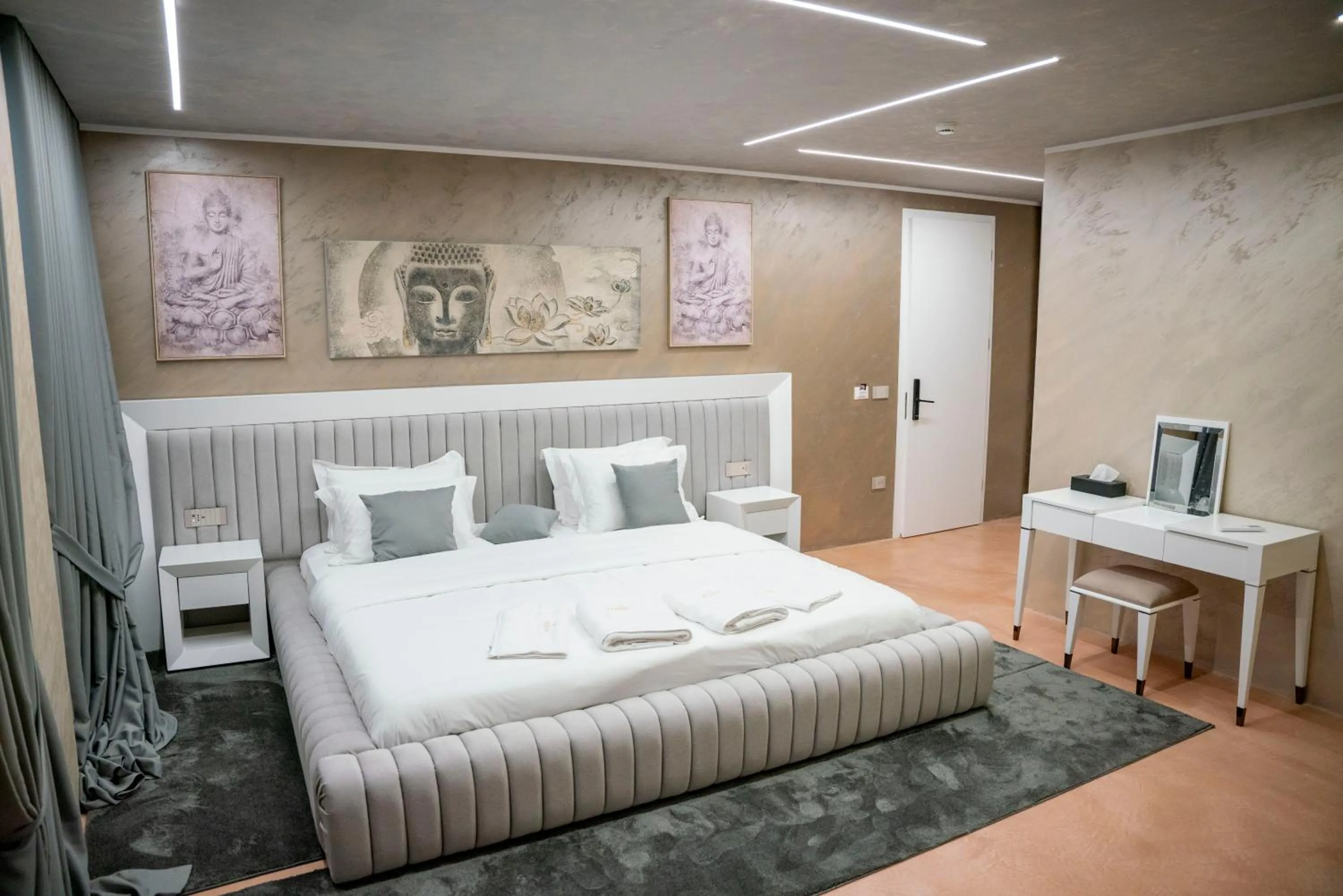 Bed in Hotel Pernoca