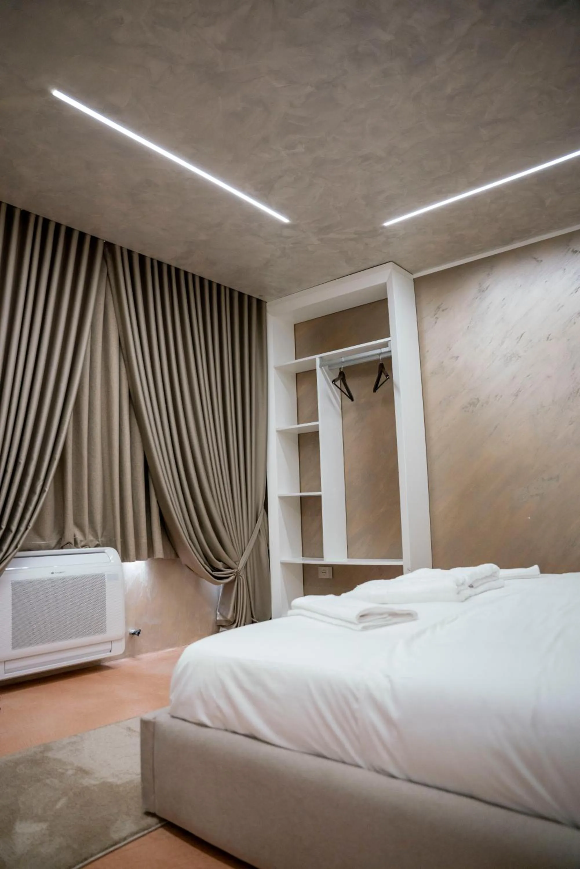 Bed in Hotel Pernoca