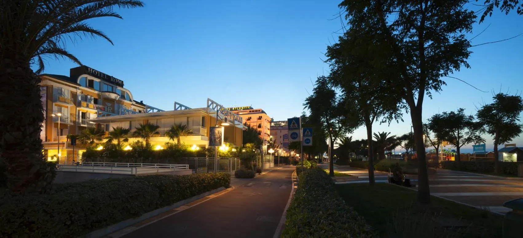 Property building in Hotel Roma