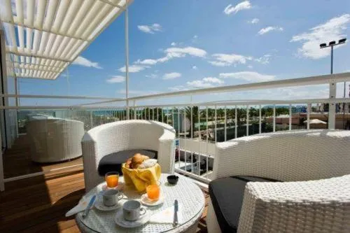 Balcony/Terrace in Hotel Roma