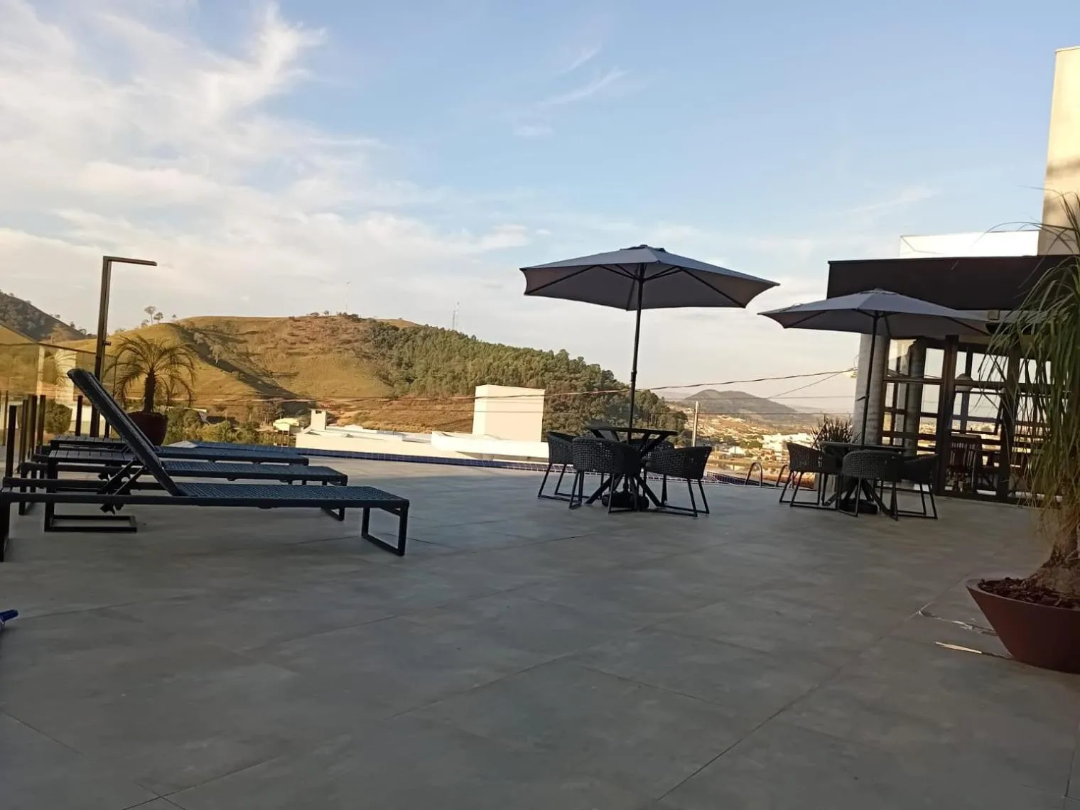 Balcony/Terrace in Pousada Varandas do Lago