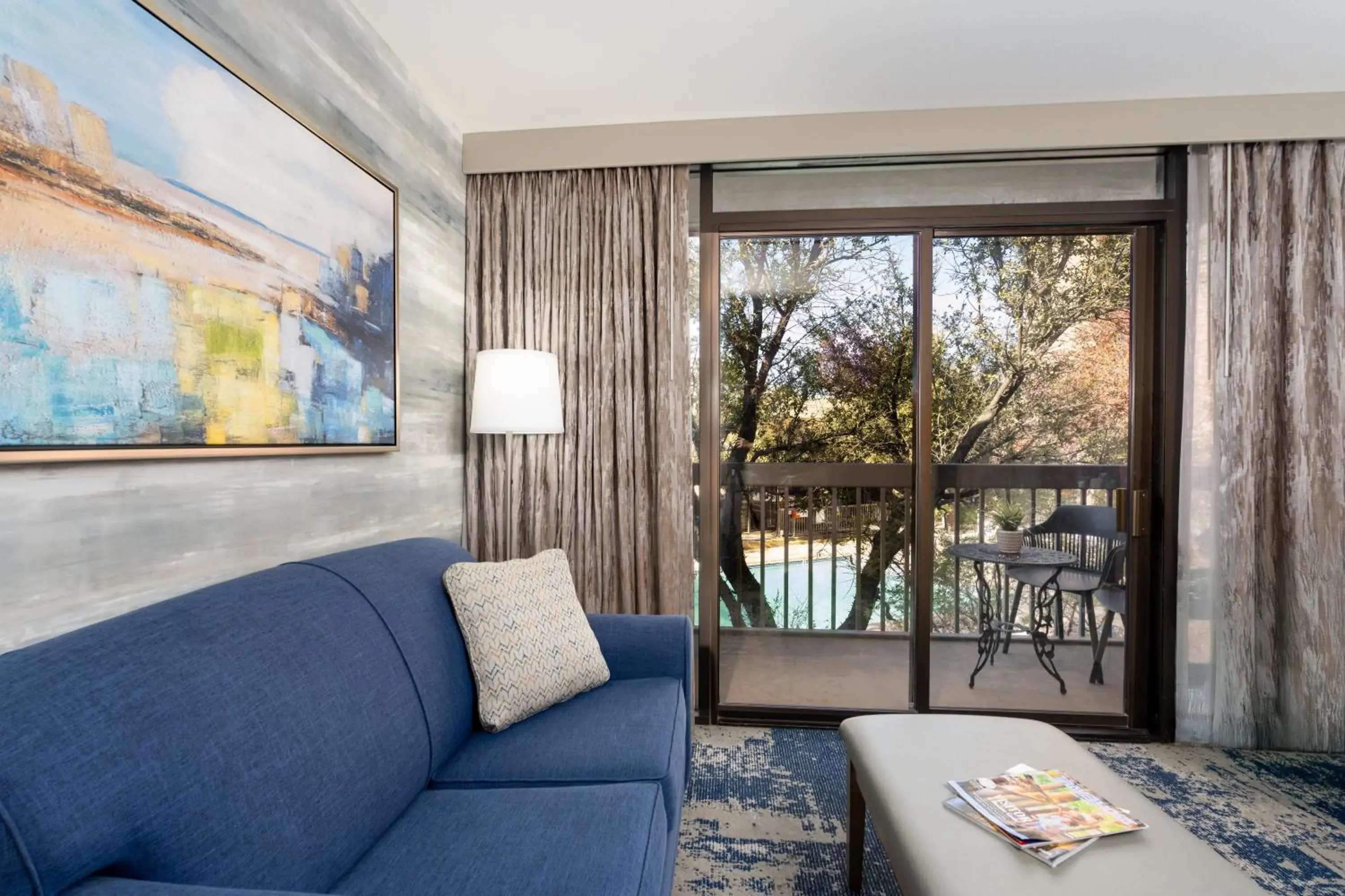 Pool view in MCM Elegante Hotel Pool view in MCM Elegante Hotel