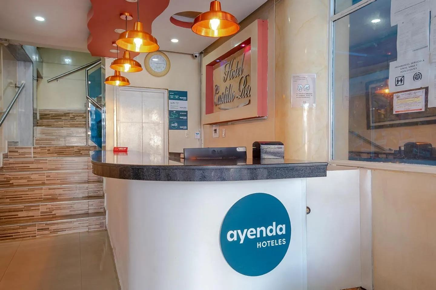 Lobby or reception in Ayenda Castillo Real 1521