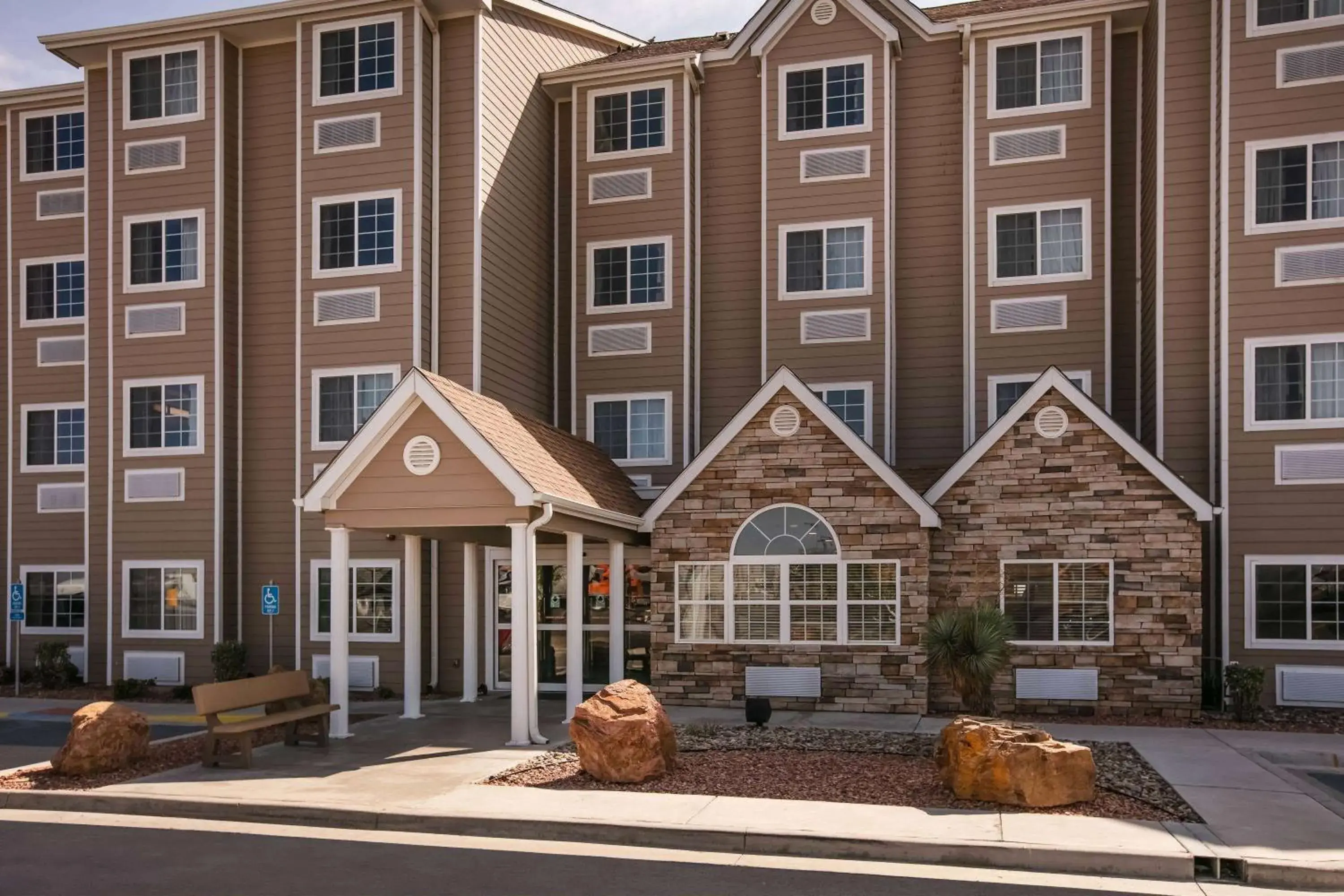 Property building in Microtel Inn and Suites Pecos Property building in Microtel Inn and Suites Pecos