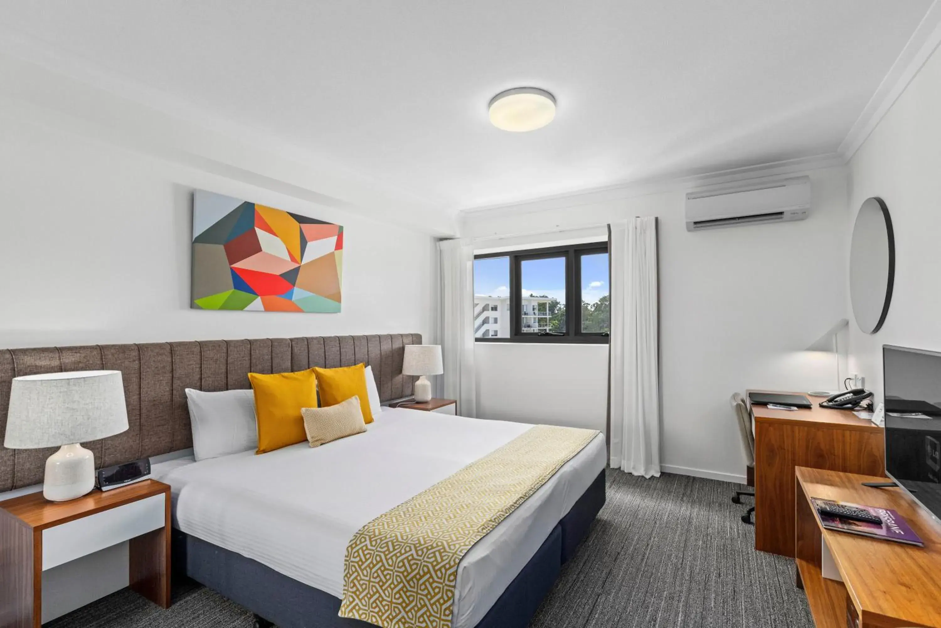 Bed in Quest Kelvin Grove Bed in Quest Kelvin Grove