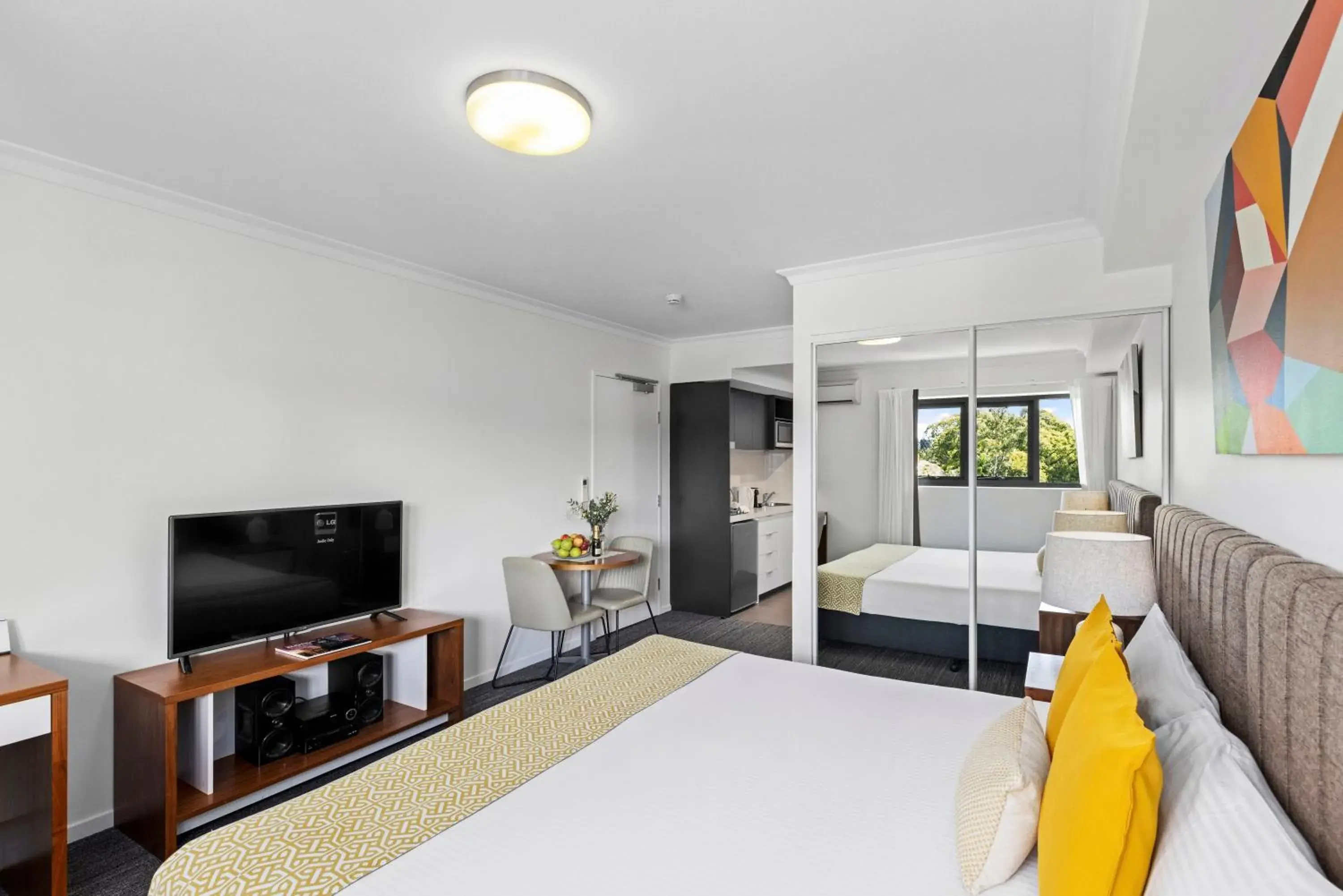 Bed in Quest Kelvin Grove Bed in Quest Kelvin Grove