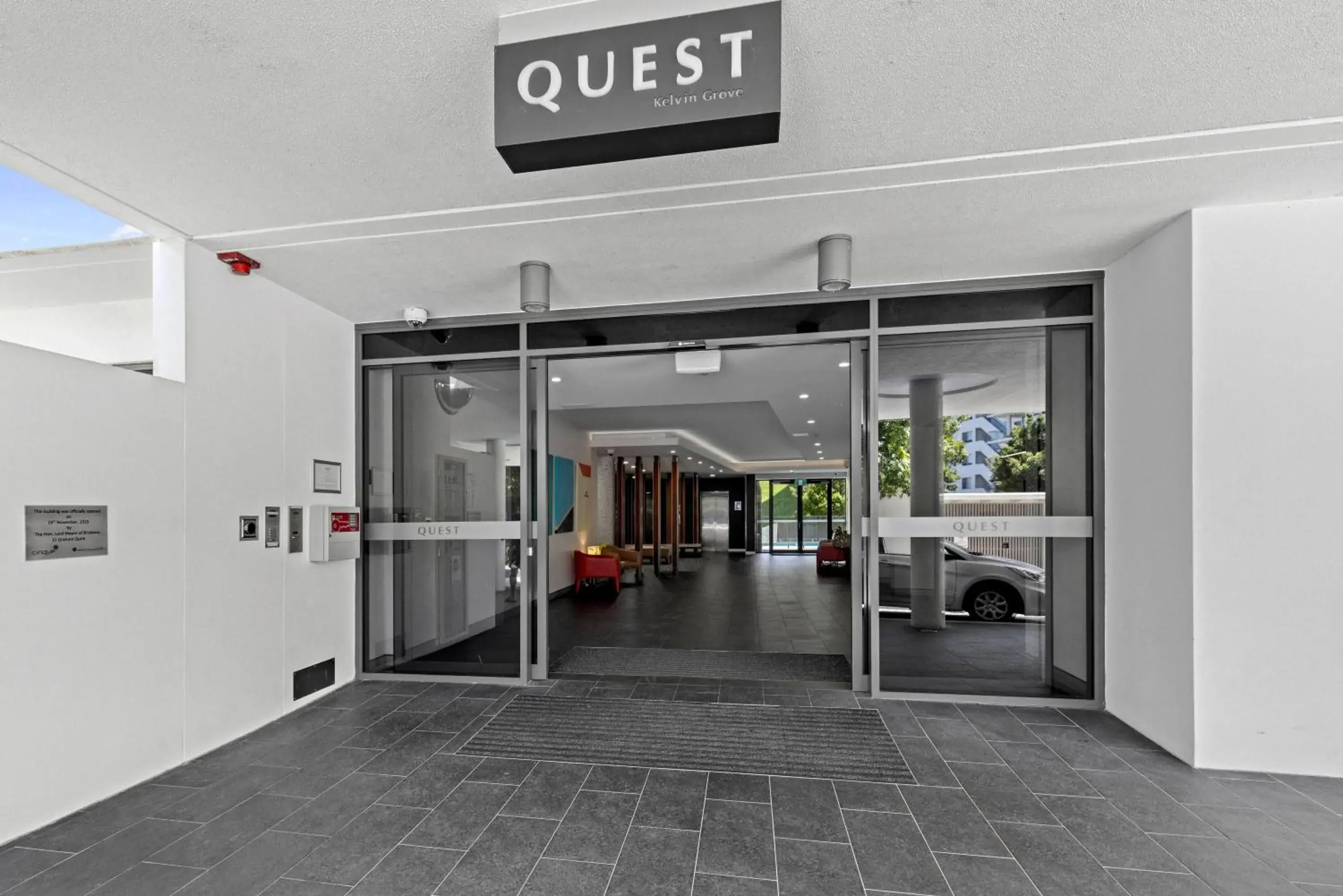 Property building in Quest Kelvin Grove Property building in Quest Kelvin Grove
