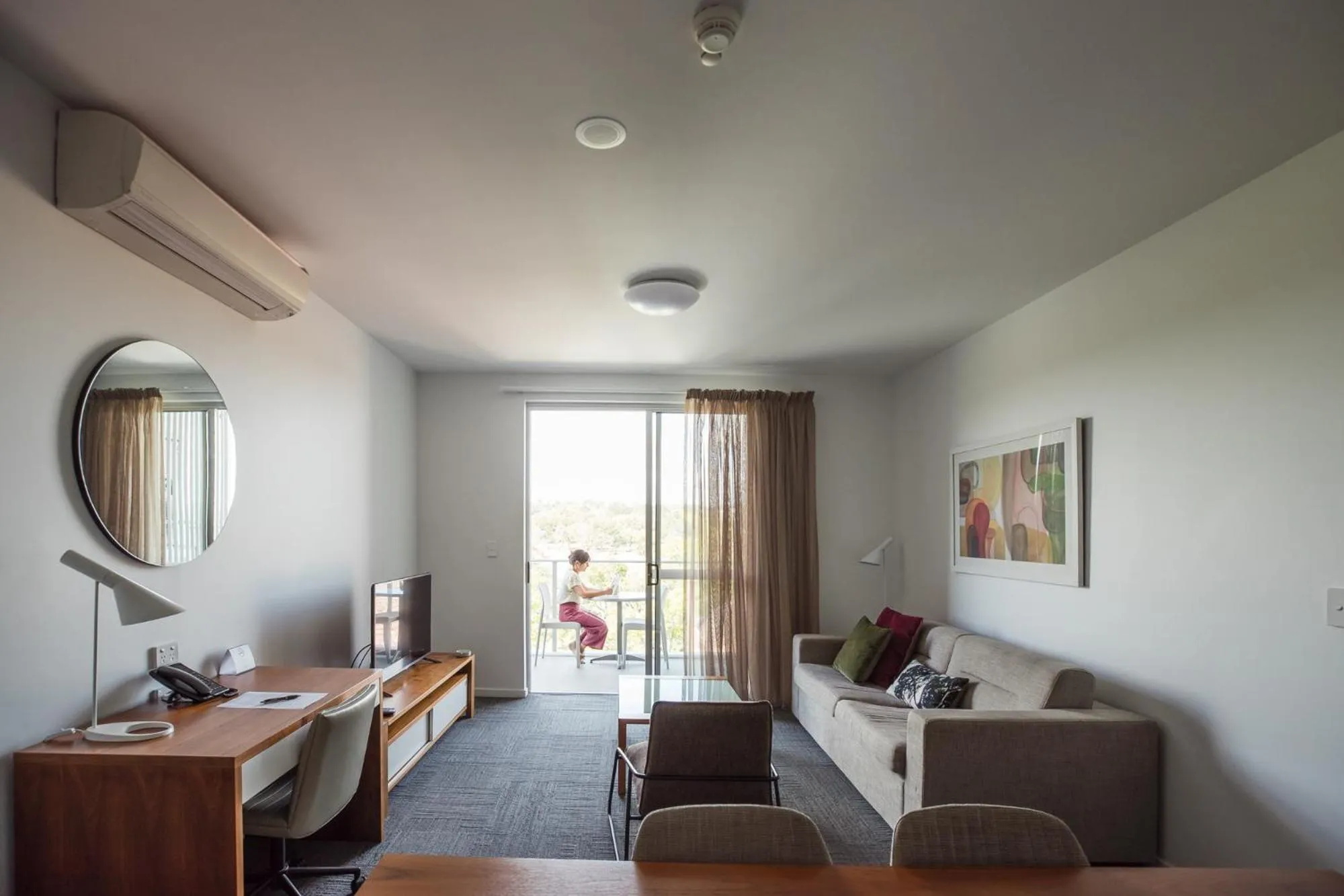 Living room in Quest Toowoomba