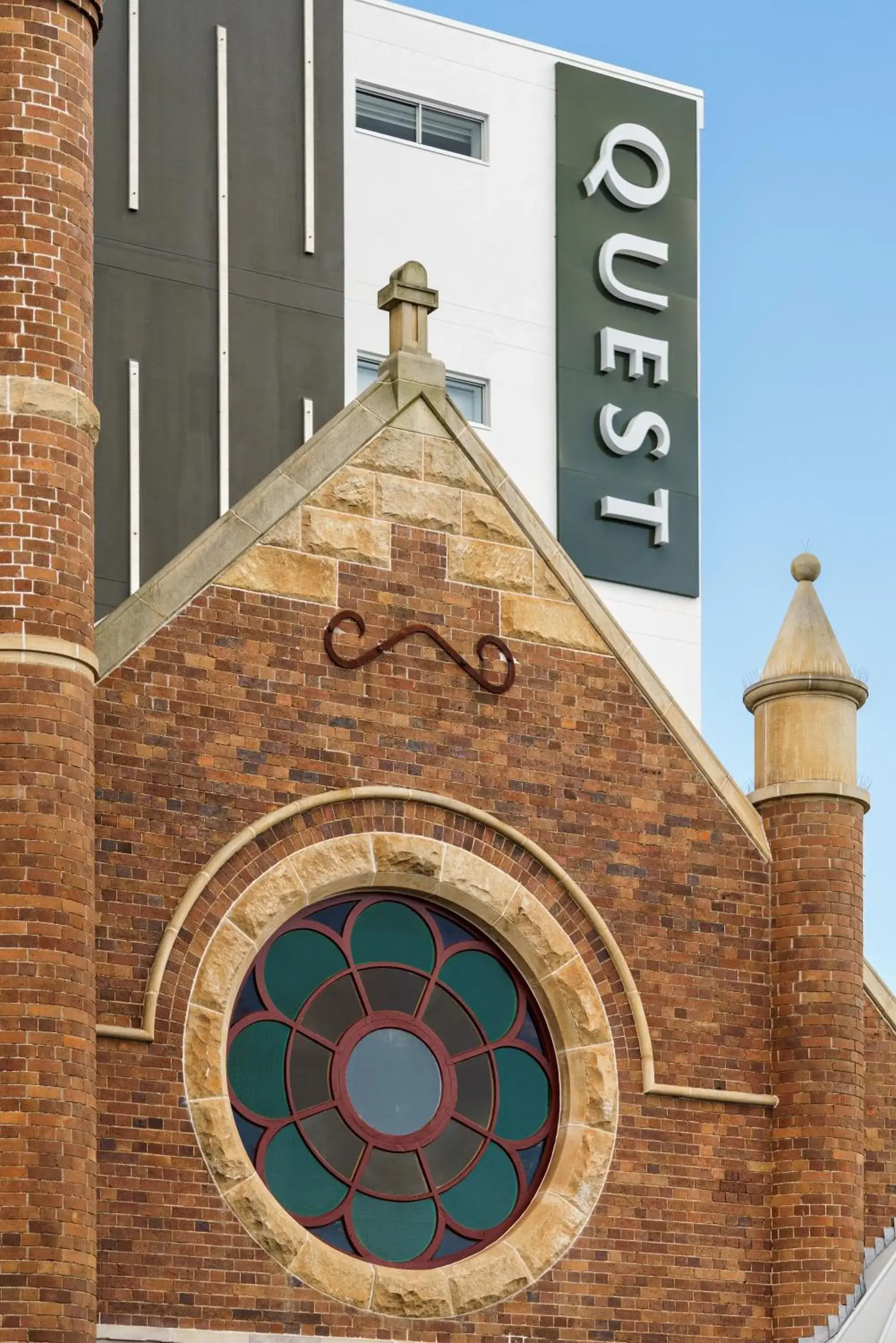 Facade/entrance in Quest Toowoomba Facade/entrance in Quest Toowoomba