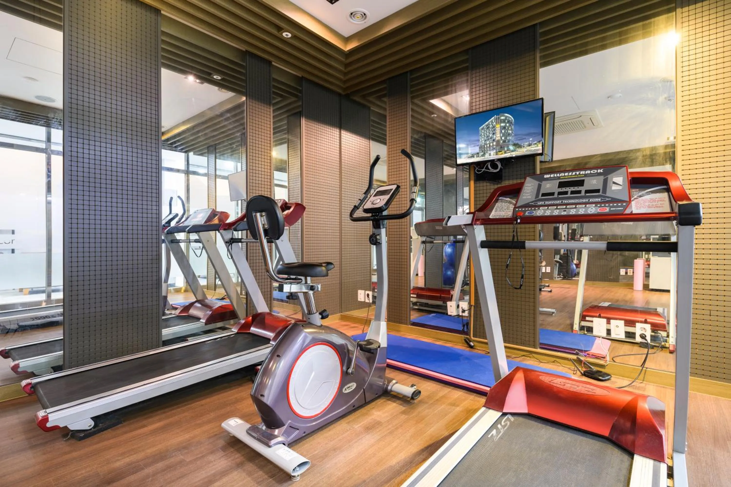 Fitness centre/facilities in Shin Shin Hotel Jeju Worldcup