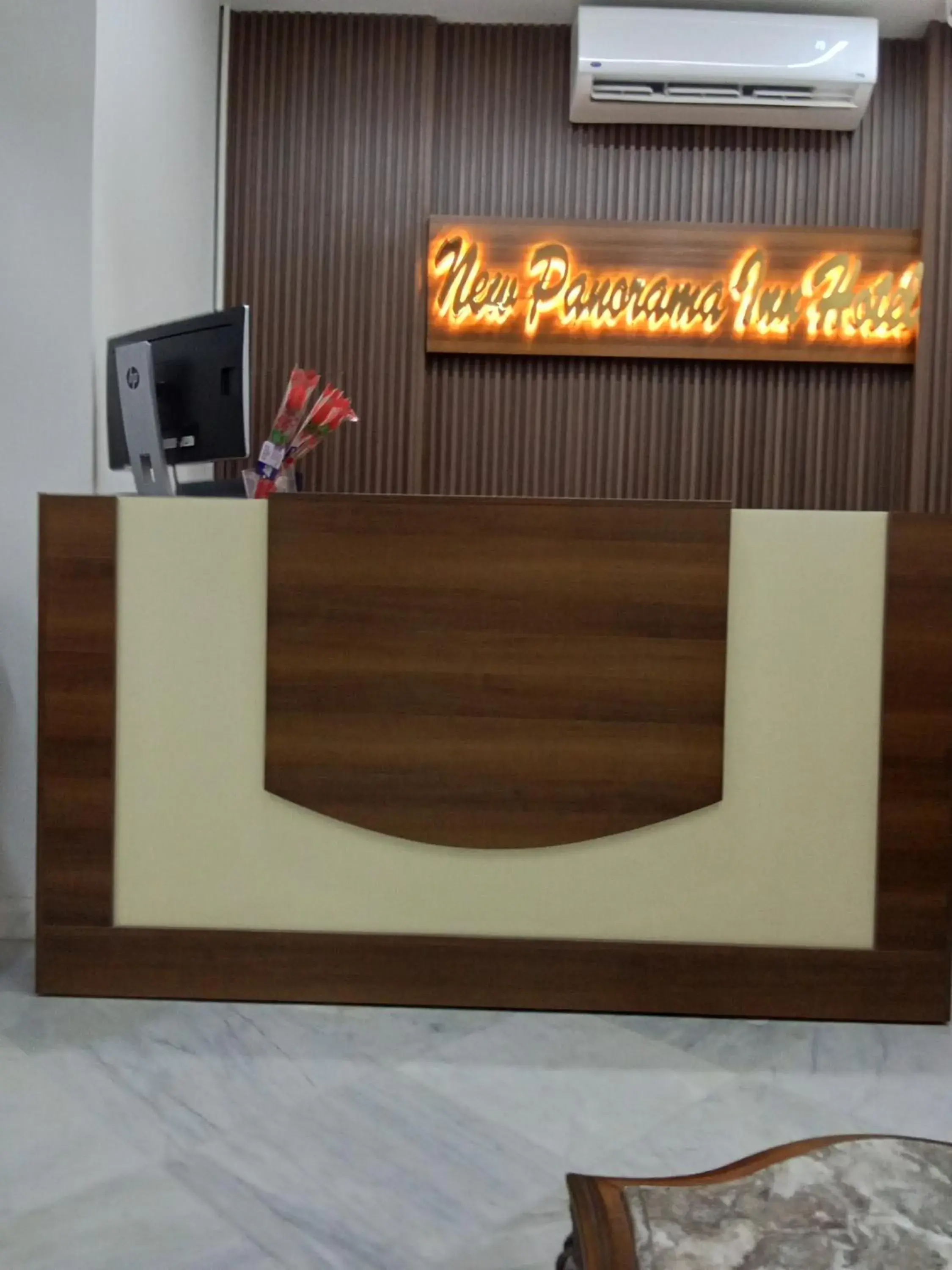 Lobby or reception in New Panorama Inn Lobby or reception in New Panorama Inn