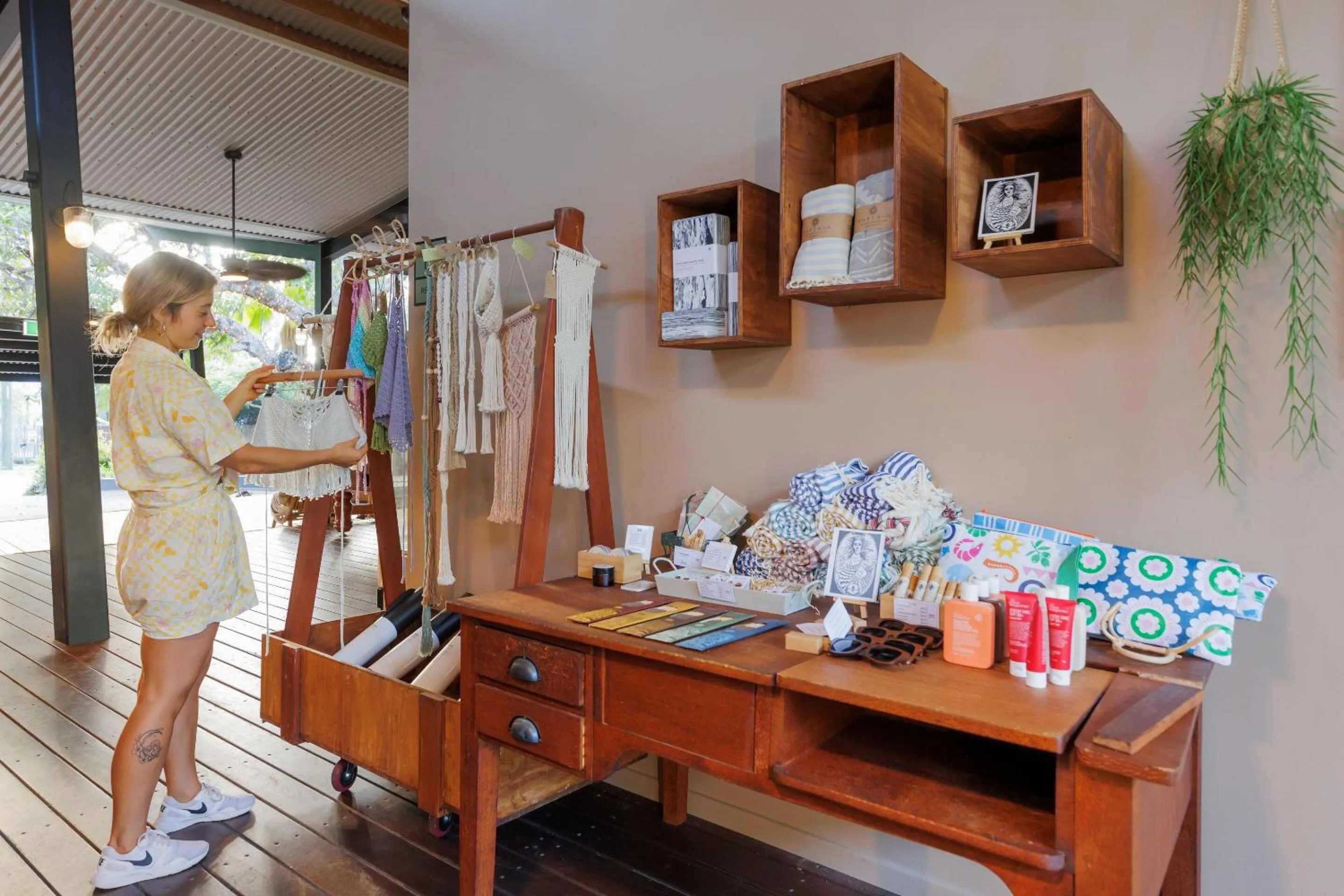 On-site shops in Bounce Magnetic Island and Koala Park