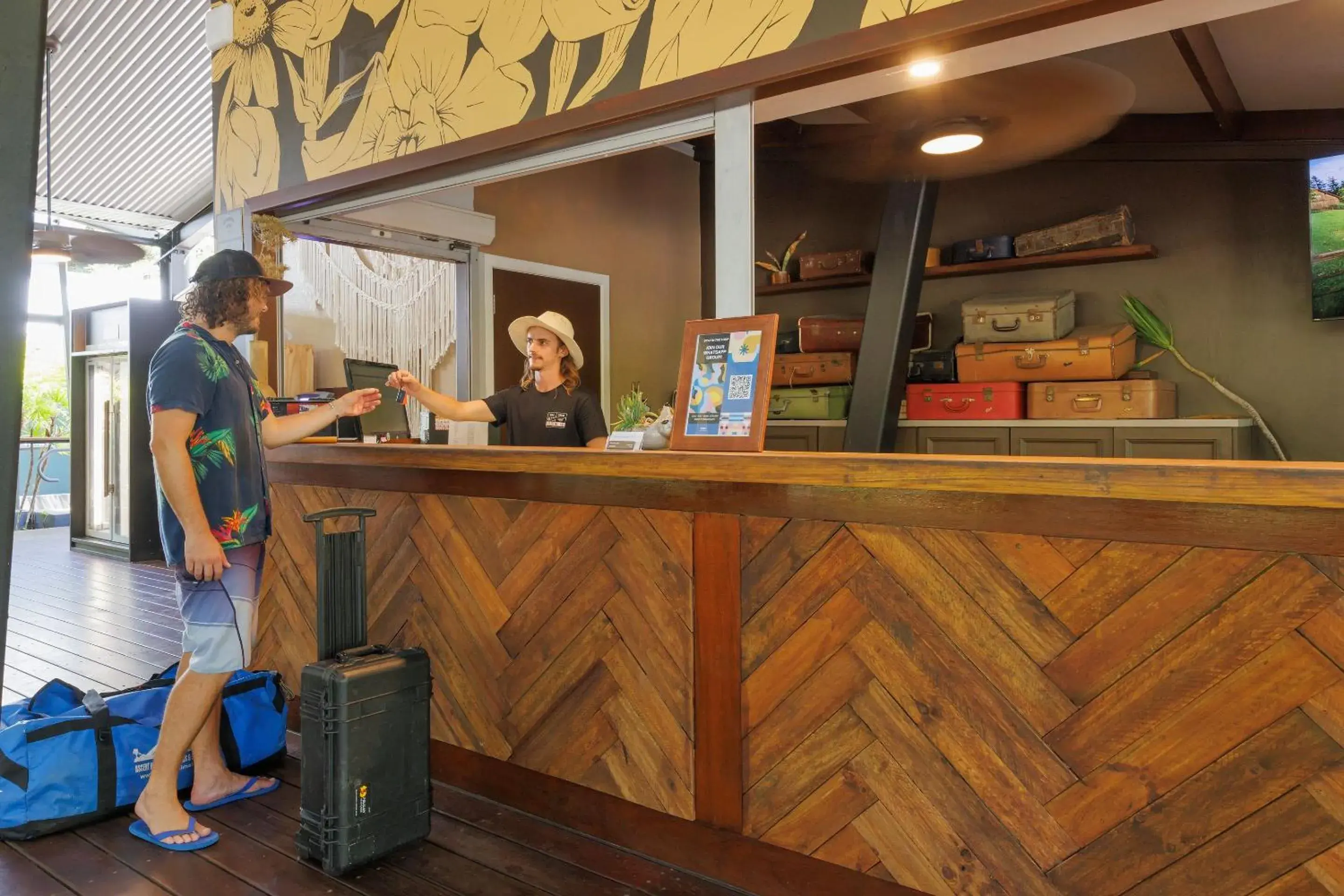 Lobby or reception in Bounce Magnetic Island and Koala Park - formerly Roamer Lobby or reception in Bounce Magnetic Island and Koala Park - formerly Roamer