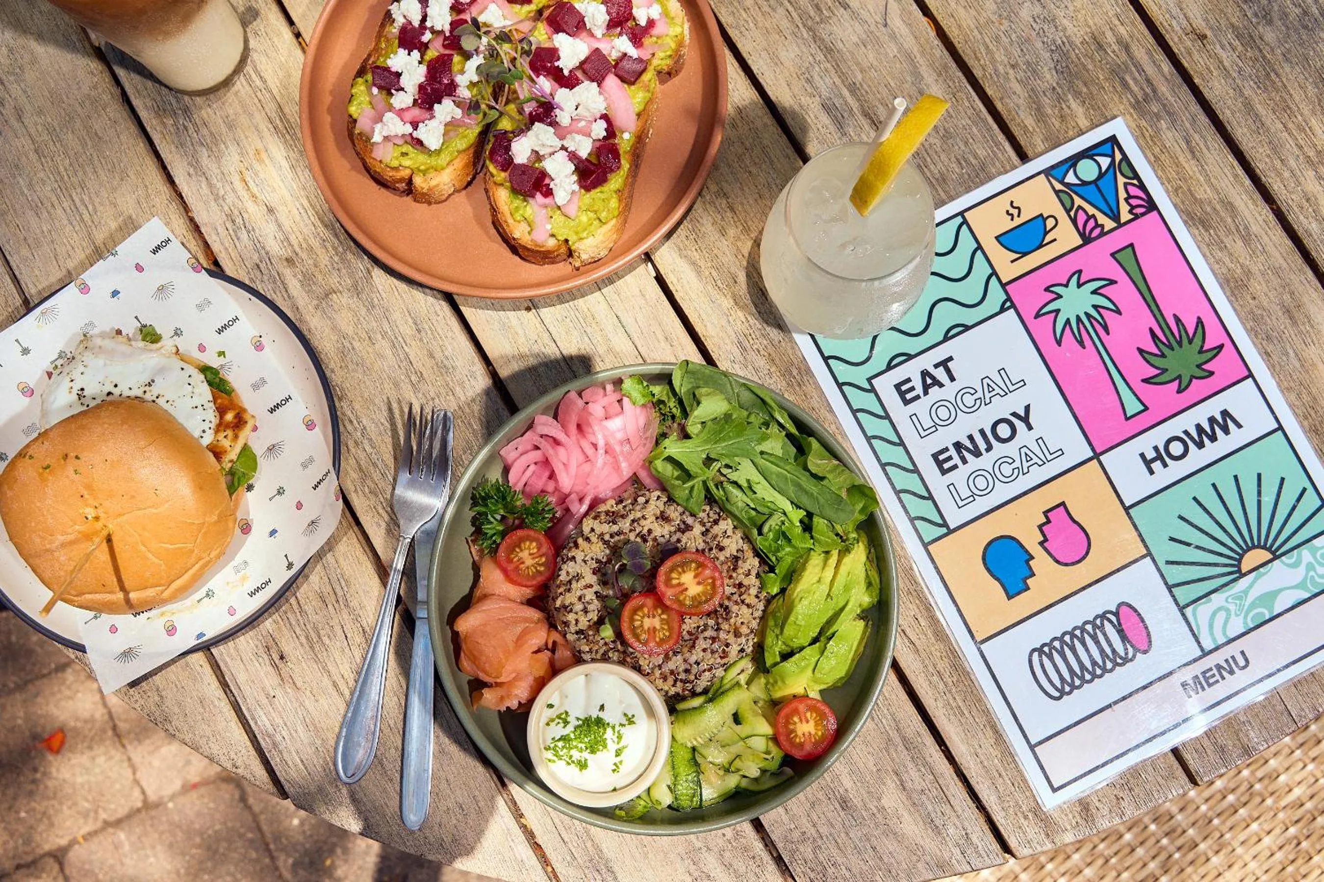 Food and drinks in Bounce Magnetic Island and Koala Park