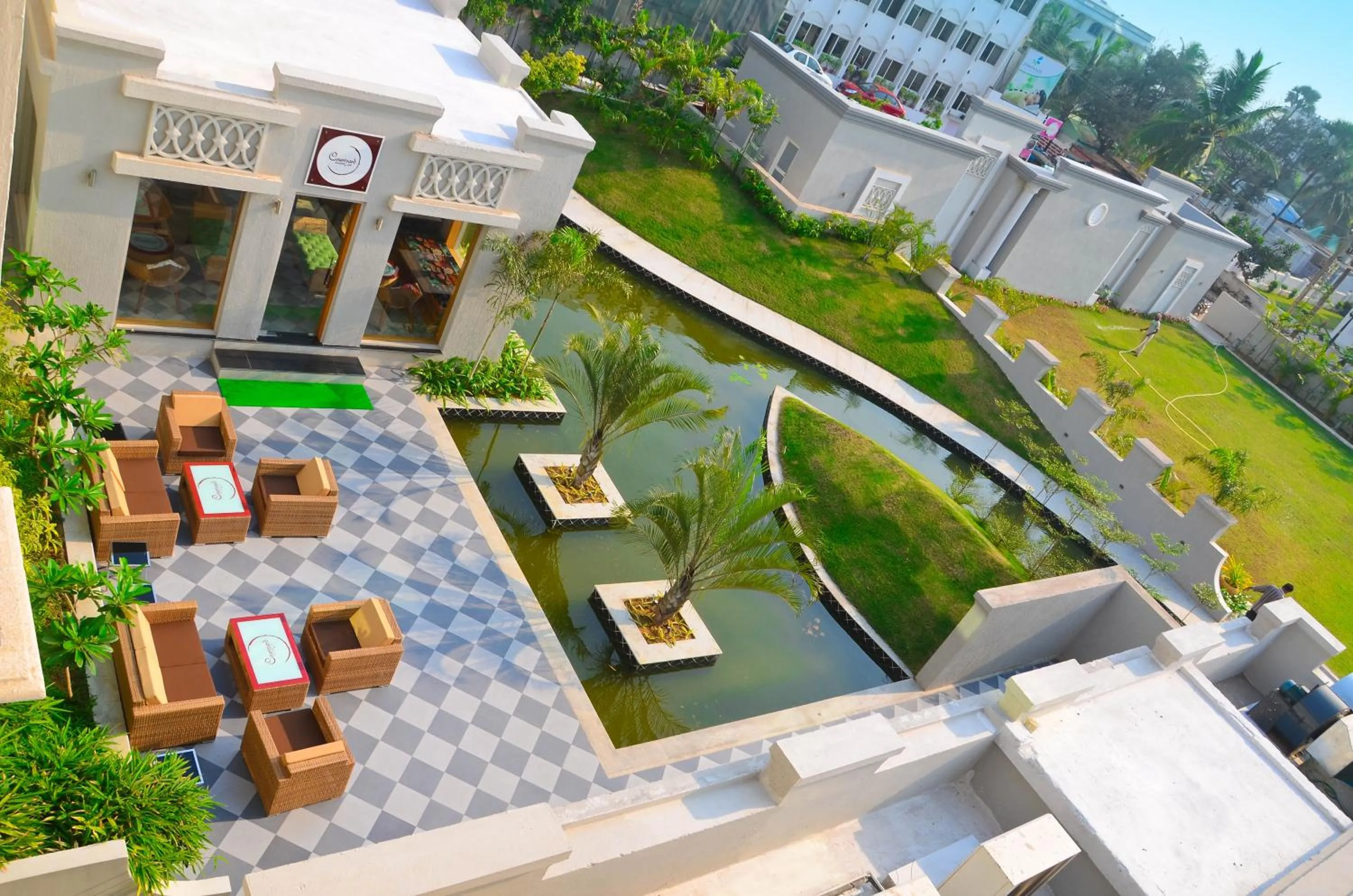 Bird's eye view in Pramod Convention & Beach Resorts