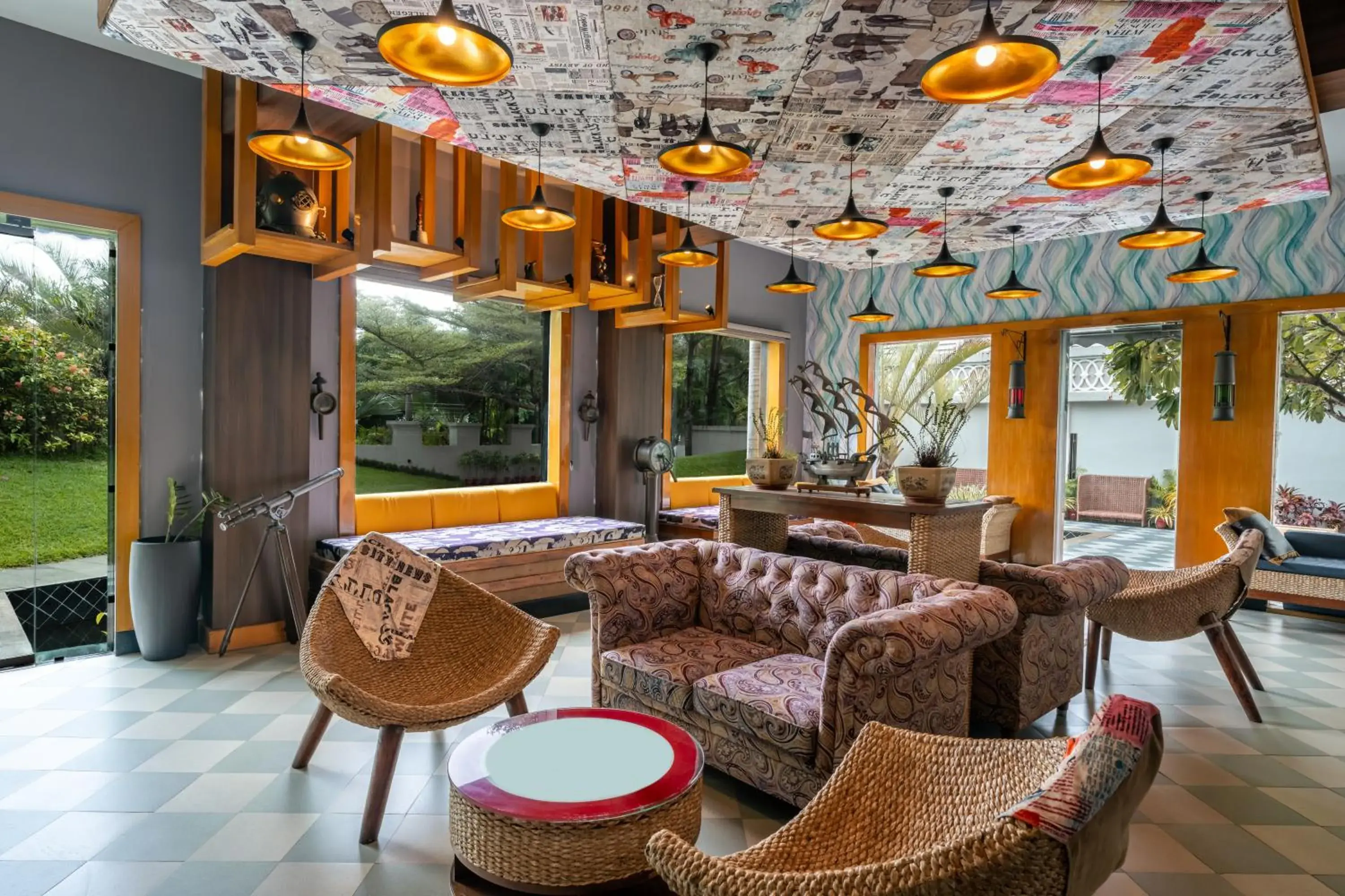 Restaurant/places to eat in Pramod Convention & Beach Resorts Restaurant/places to eat in Pramod Convention & Beach Resorts