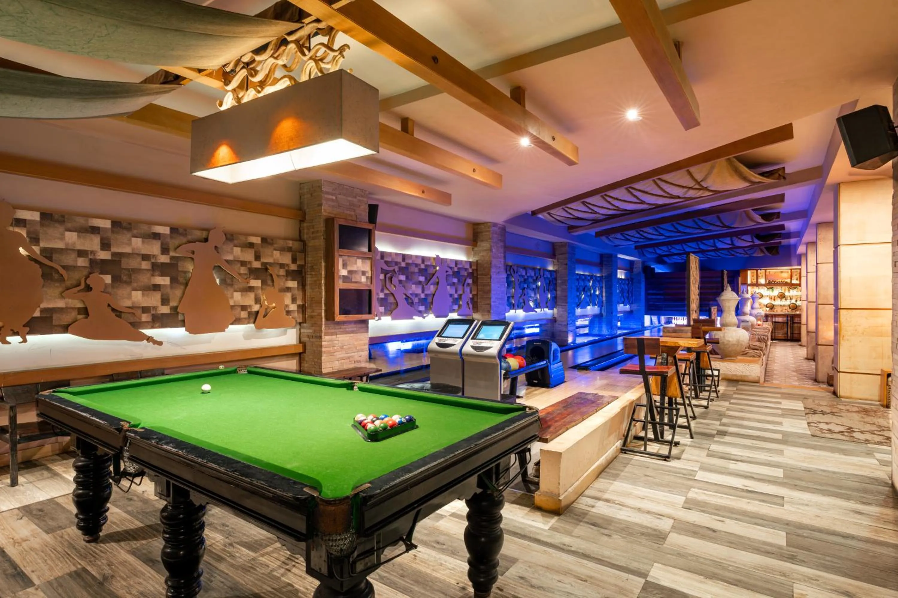 Game Room in Pramod Convention & Beach Resorts