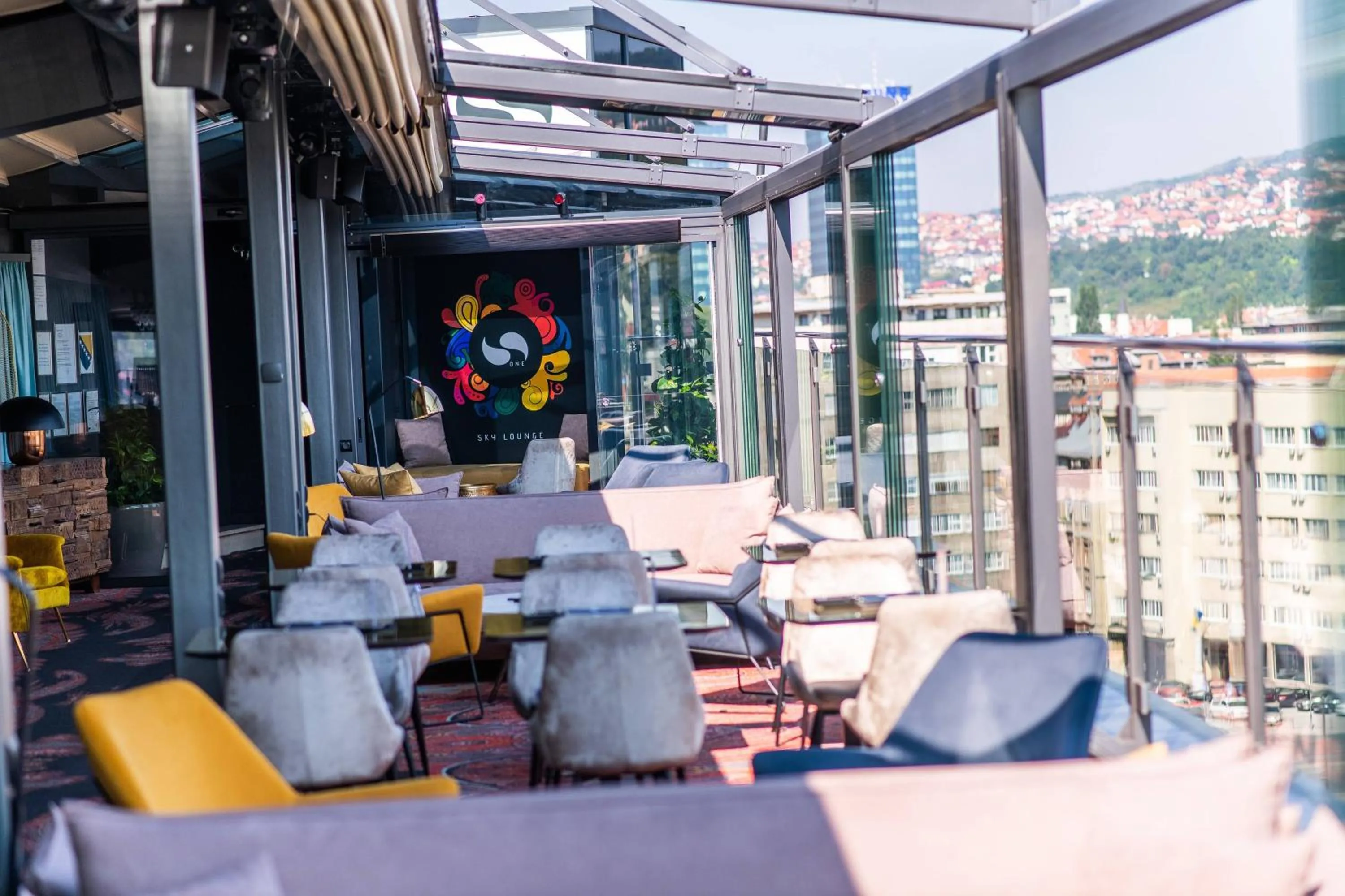 Lounge or bar in Courtyard by Marriott Sarajevo