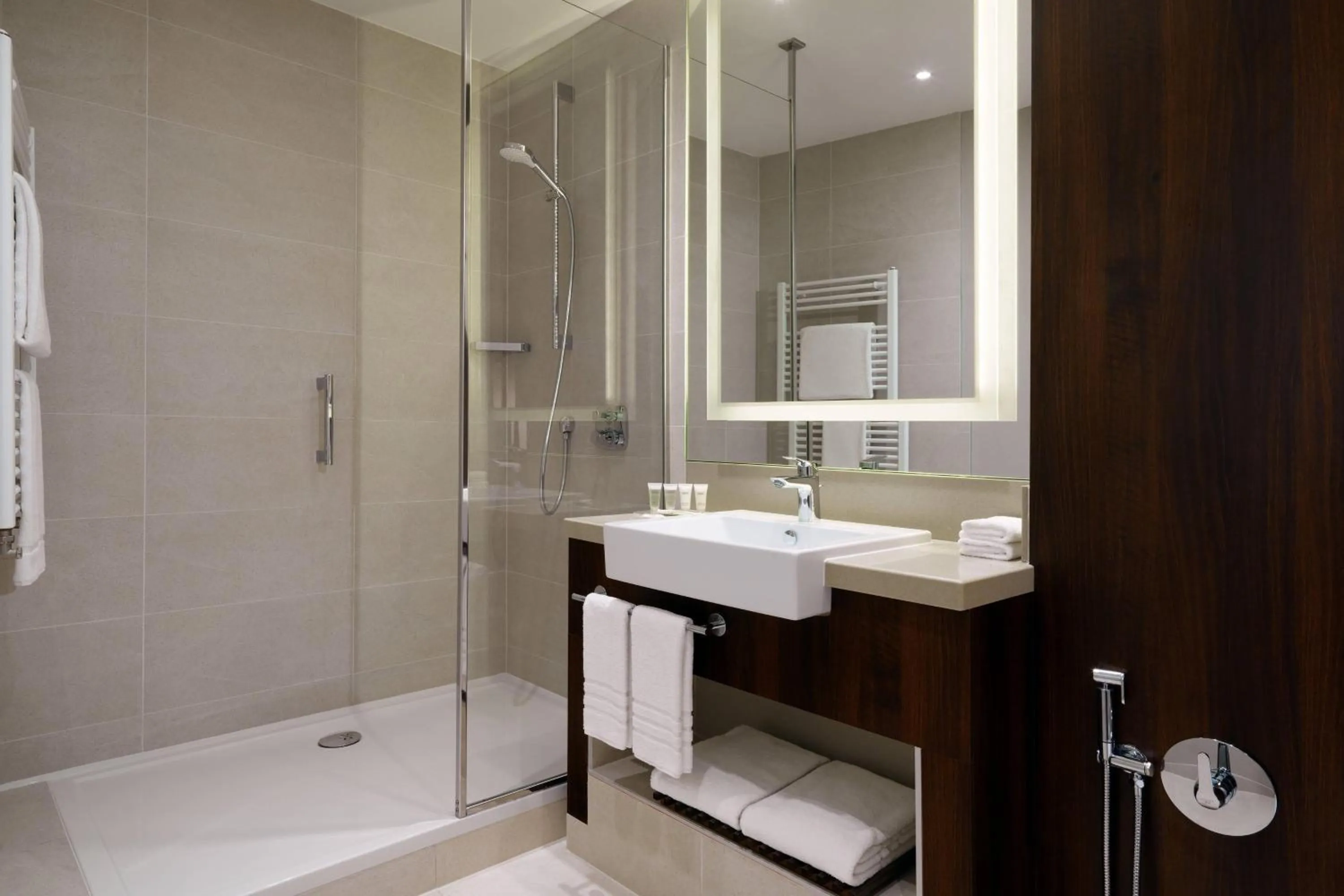 Bathroom in Courtyard by Marriott Sarajevo