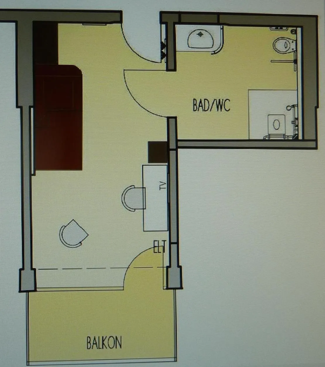 Floor plan in GesundheitsHotel Das Bad Peterstal