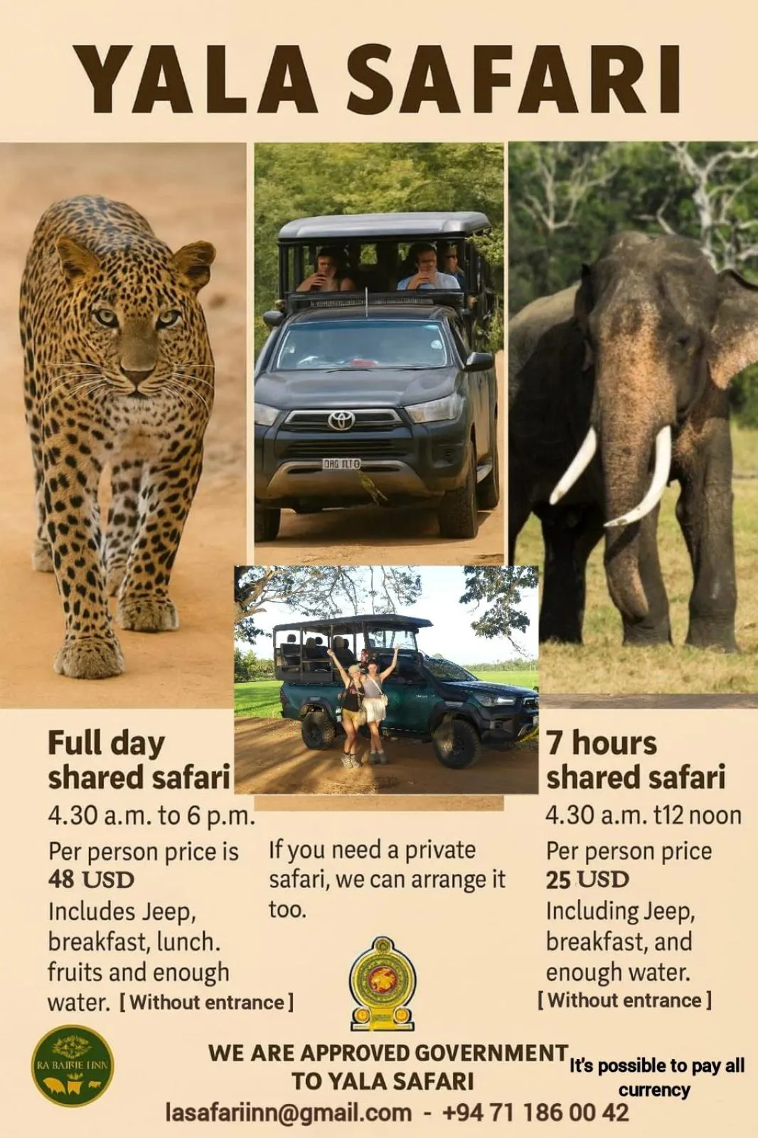 Property building in La Safari Inn Tissamaharama