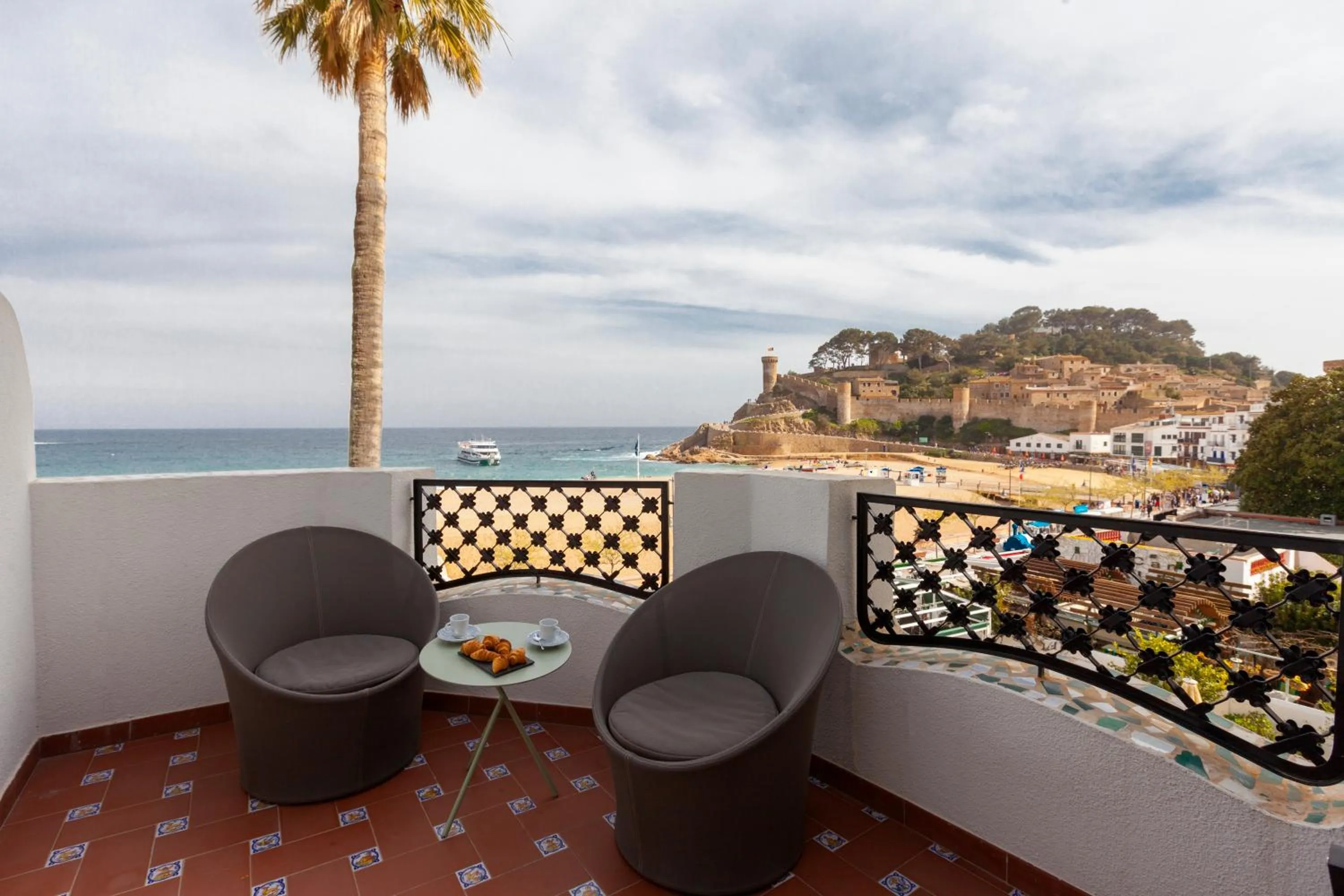 Balcony/Terrace in Hotel Diana