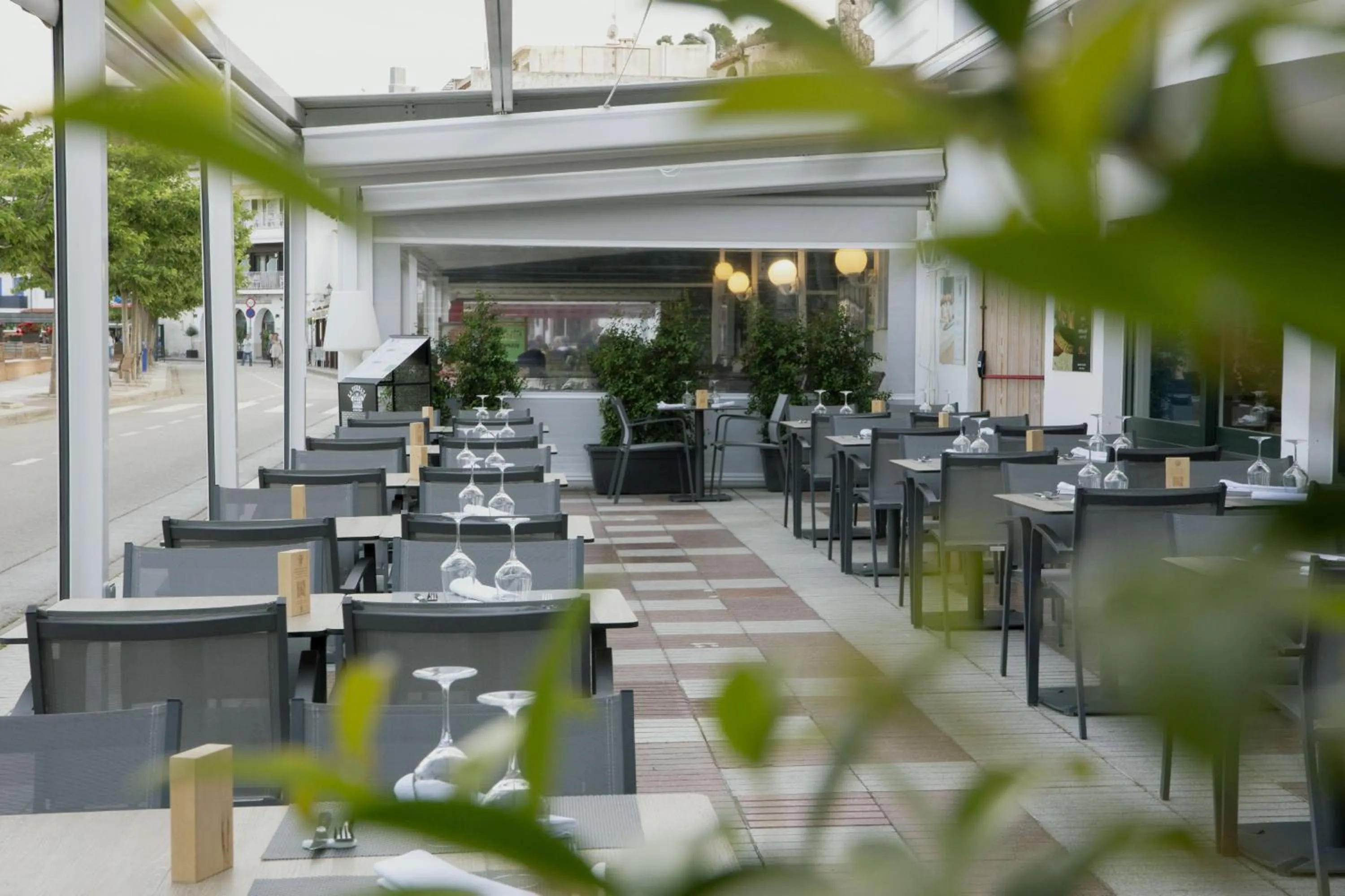 Restaurant/places to eat in Hotel Diana