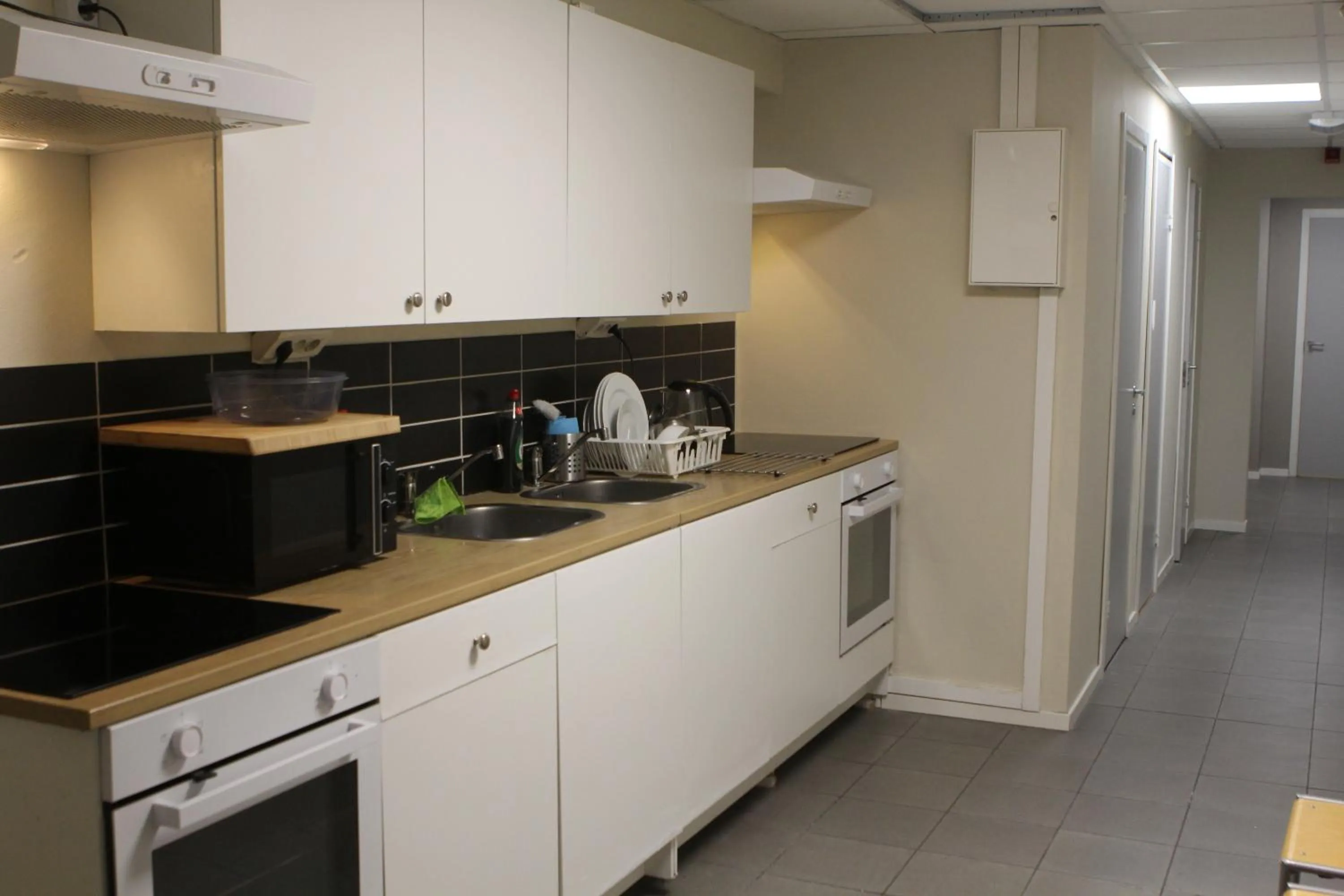 Kitchen or kitchenette in Hotell Bromma
