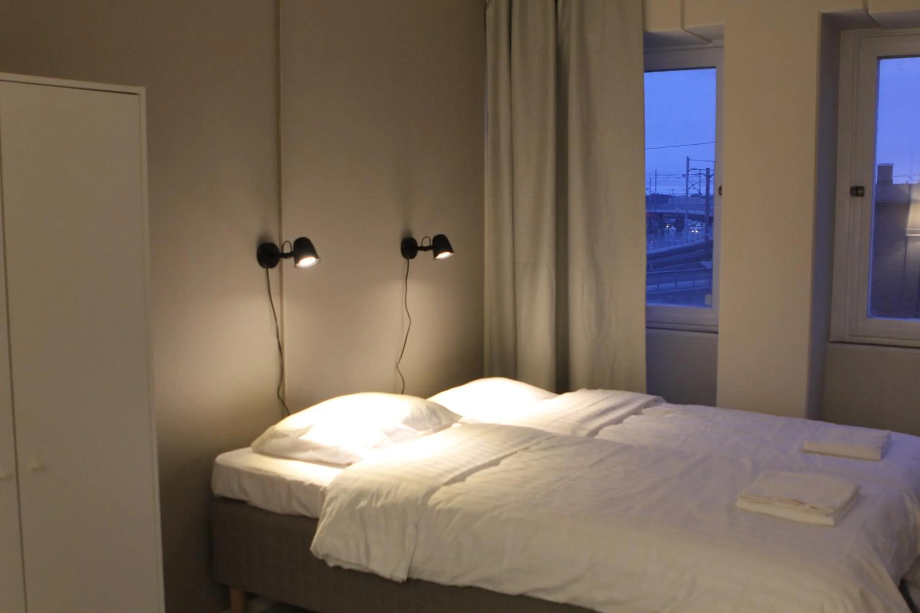 Bed in Hotell Bromma