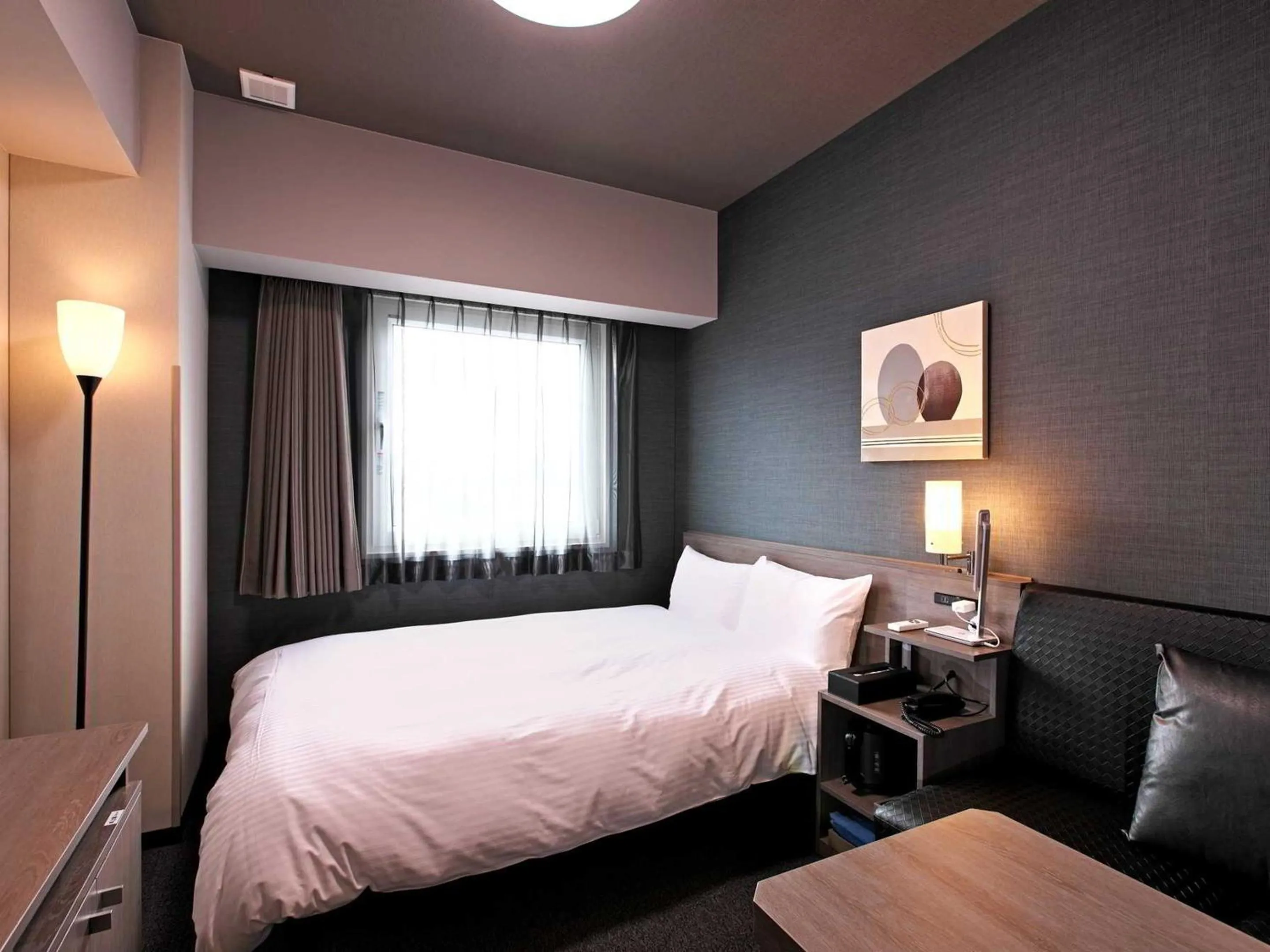 Photo of the whole room, Bed in Hotel Route Inn Grand Moriya Ekimae