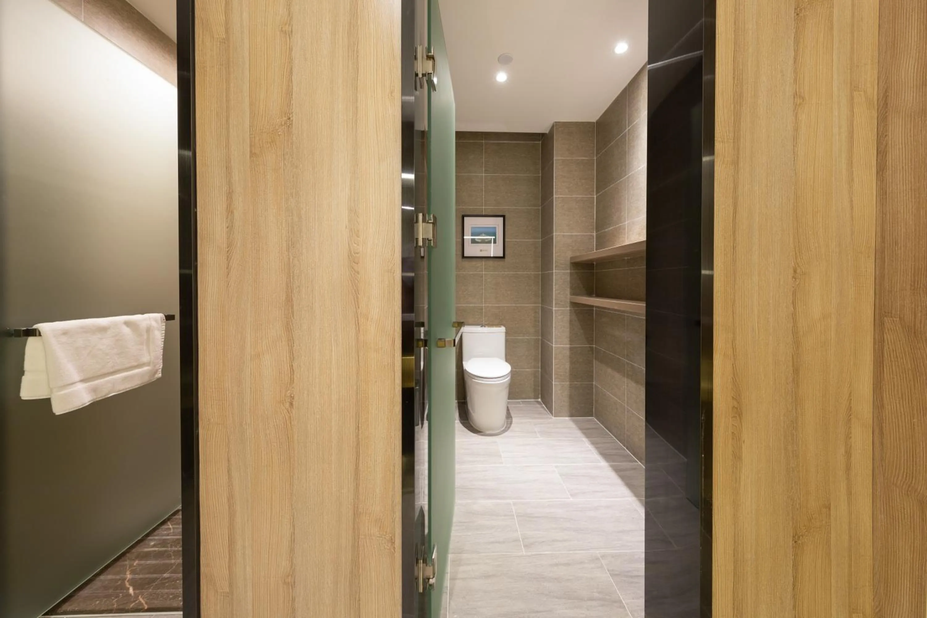 Bathroom in Atour Hotel Zhuhai Xiangzhou Aoyuan Plaza