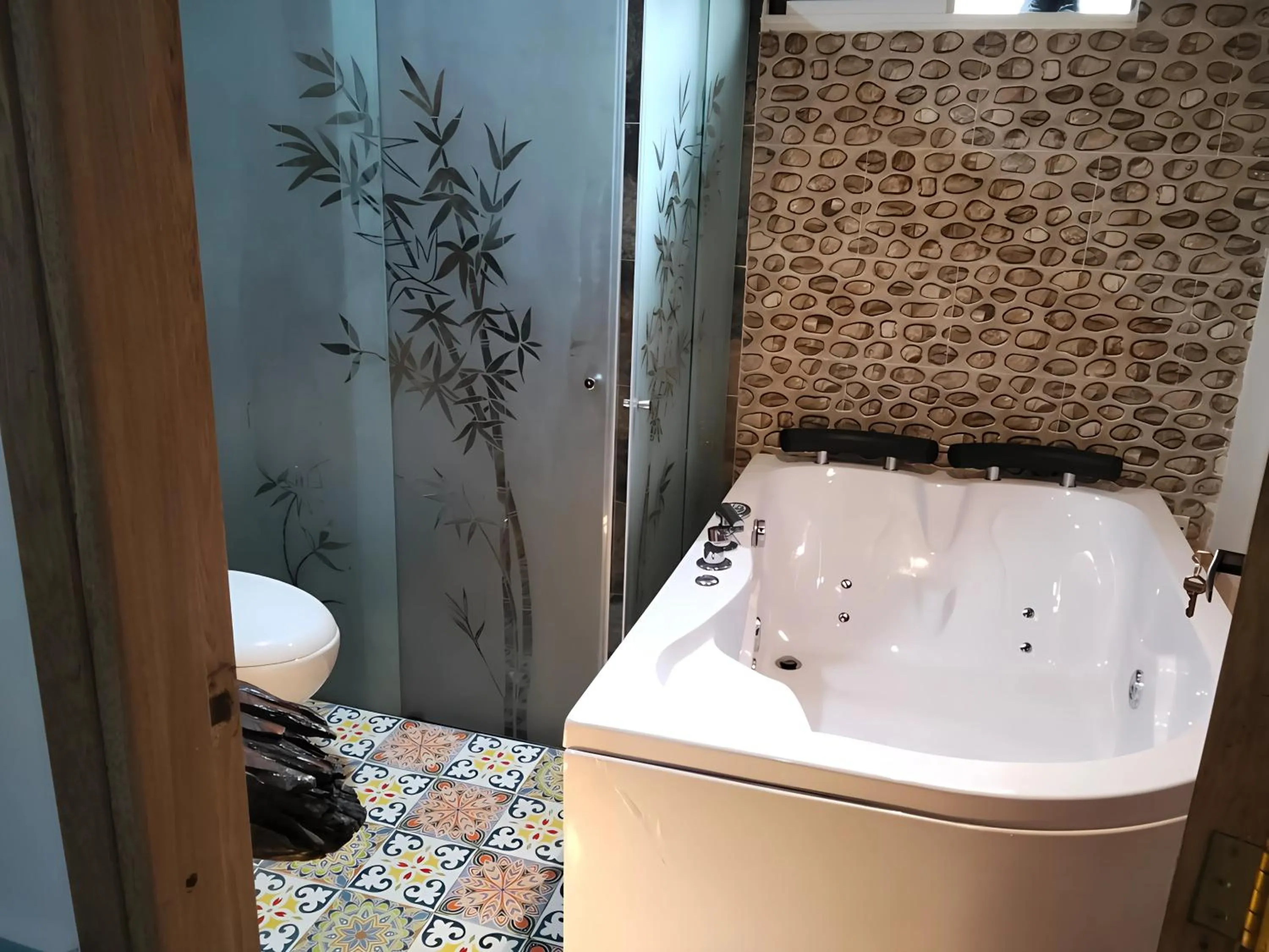 Toilet in Hotel Boutique Tierra Del Mar Cartagena