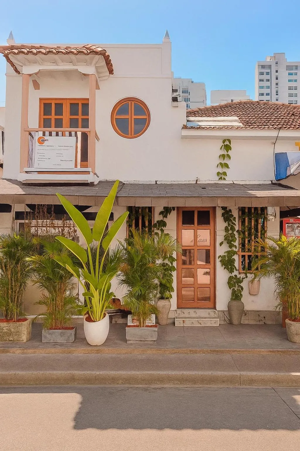 Property building in Hotel Boutique Tierra Del Mar Cartagena