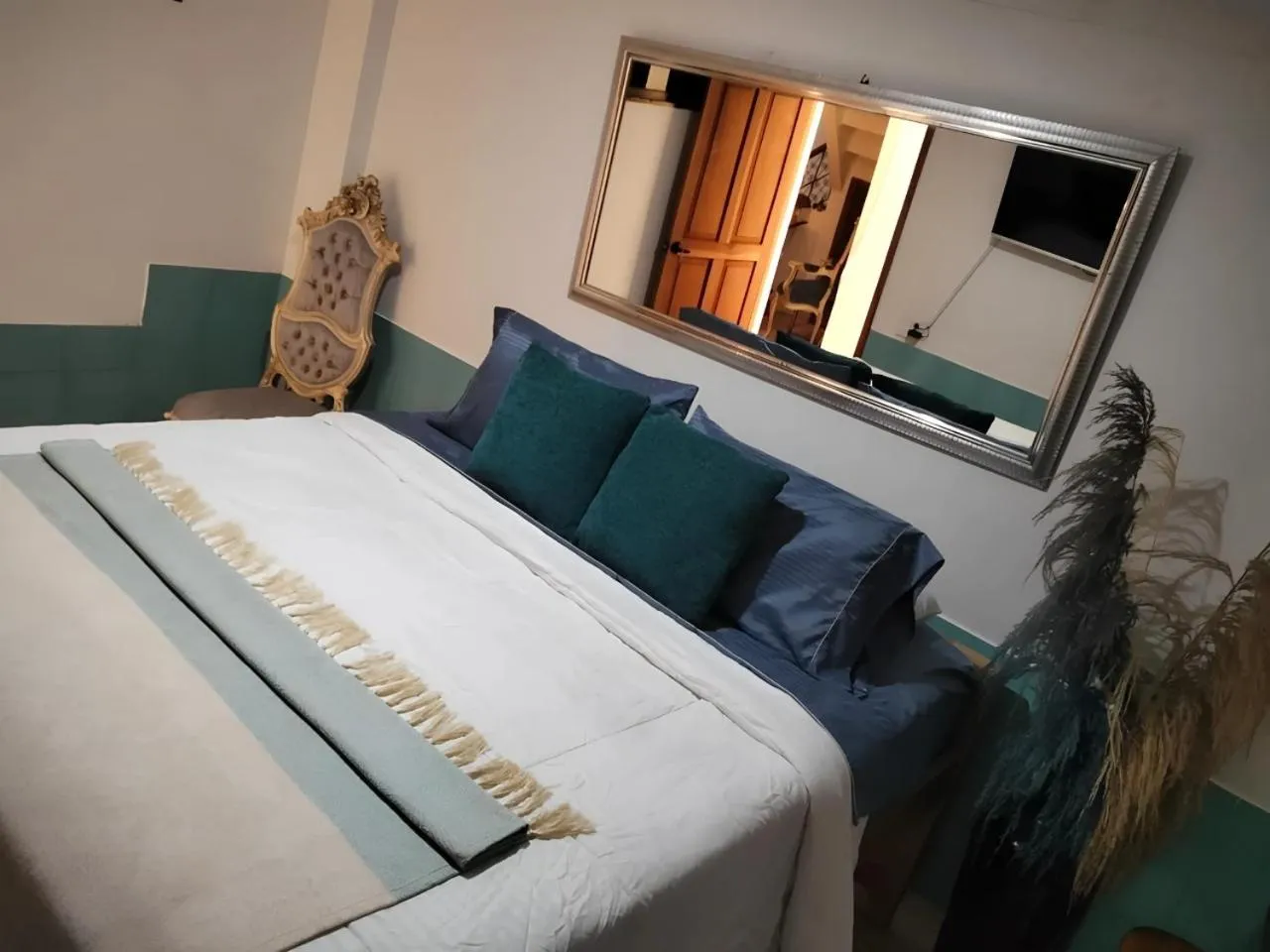 Bed in Hotel Boutique Tierra Del Mar Cartagena