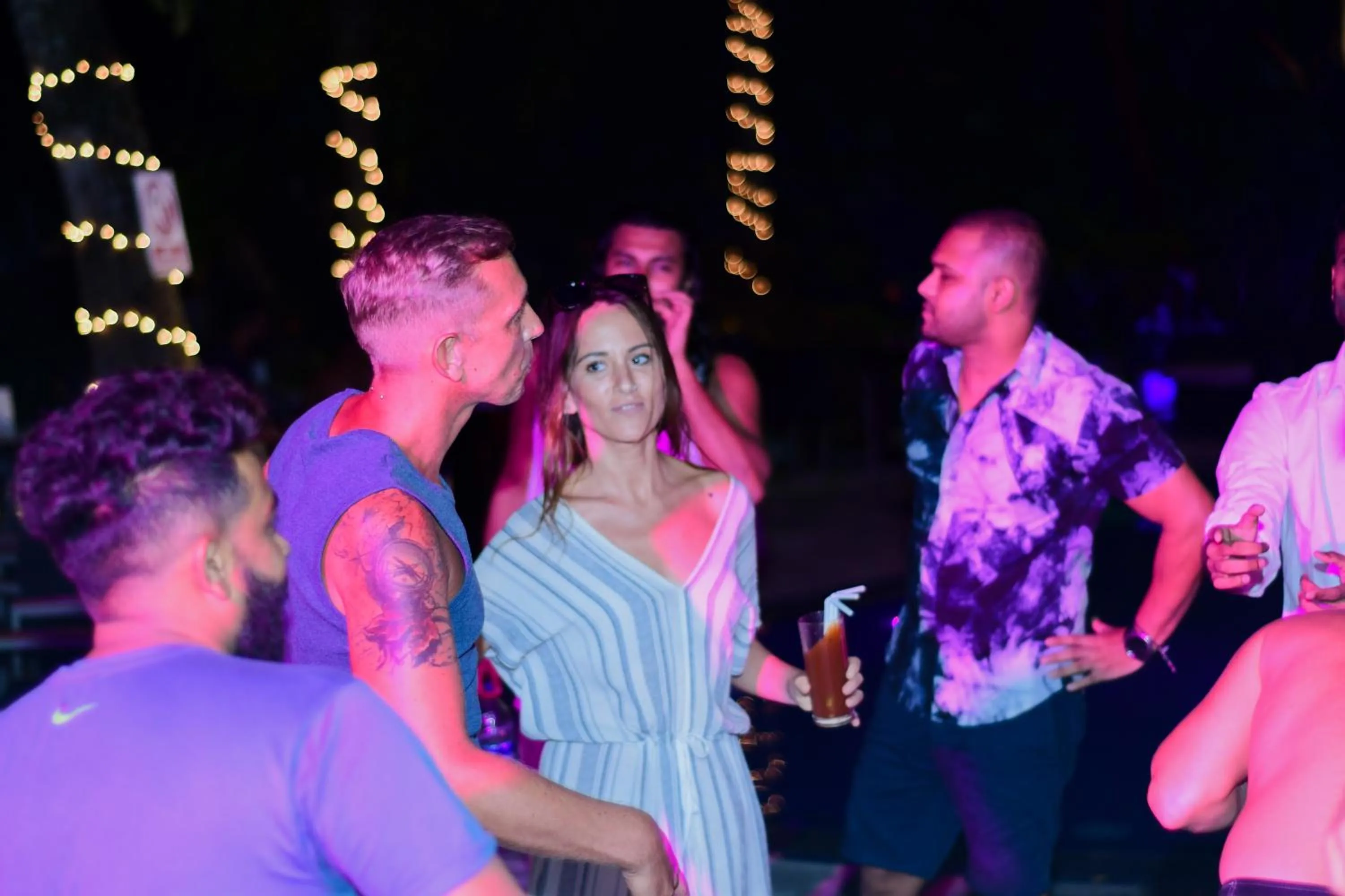 Evening entertainment in Hotel Sunray