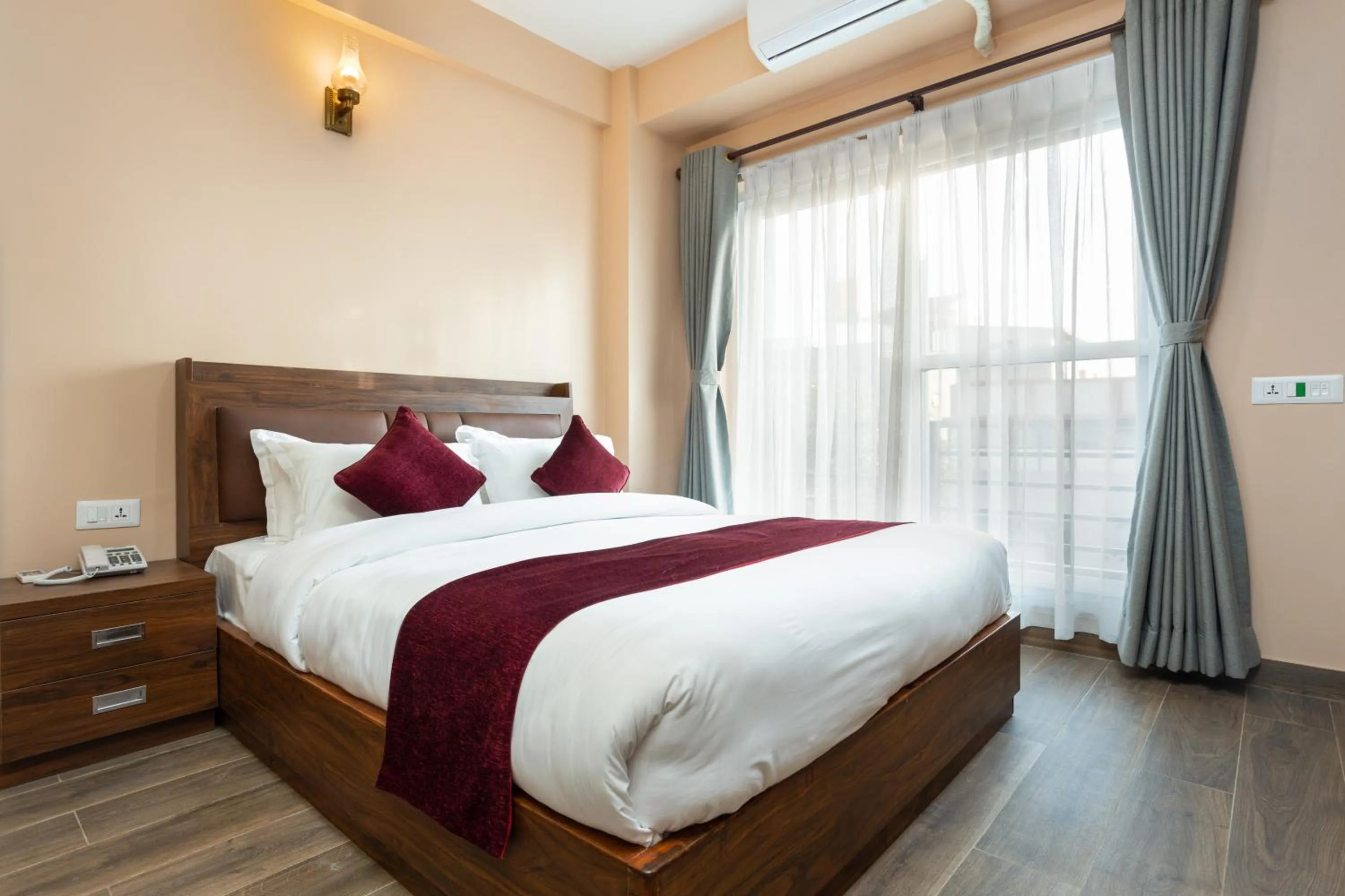 Bedroom, Bed in Mandevilla Home