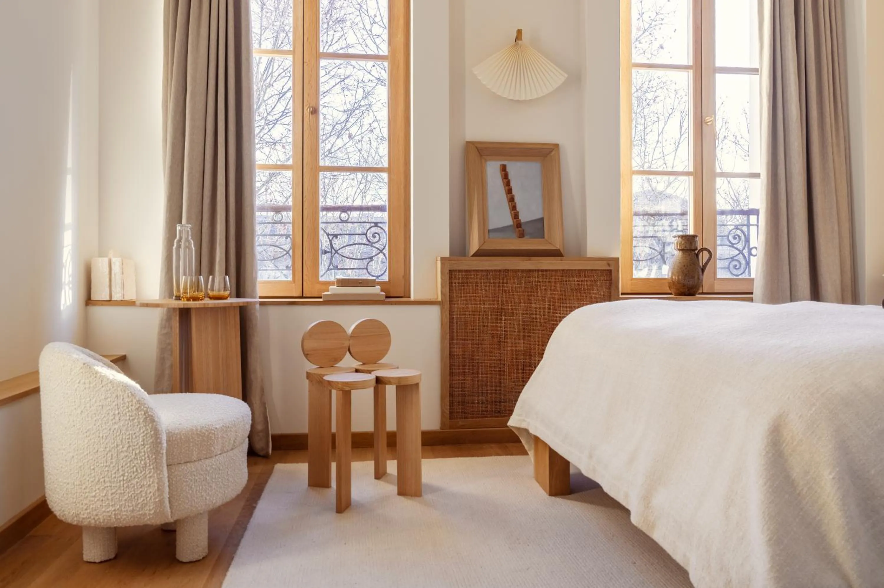 Bedroom, Bed in Elysée Montmartre Hotel