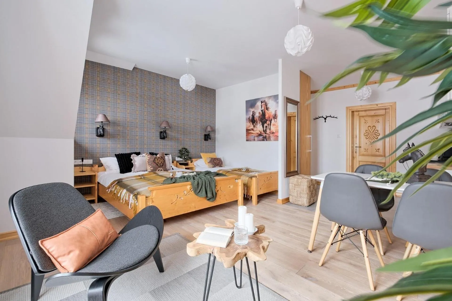 Living room in Rezydencja Knauberówka, Odkryj-Zakopane