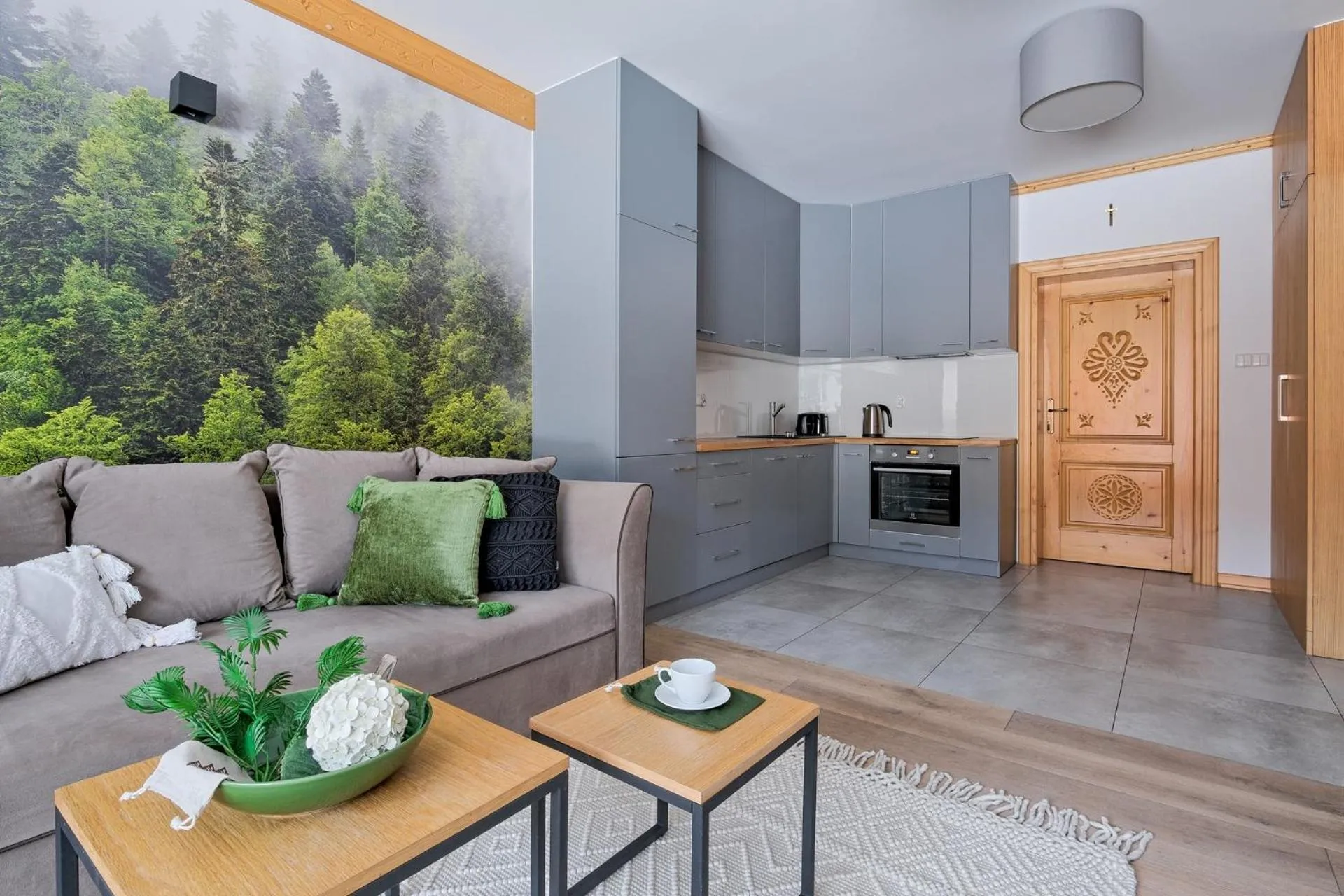 Kitchen or kitchenette in Rezydencja Knauberówka, Odkryj-Zakopane