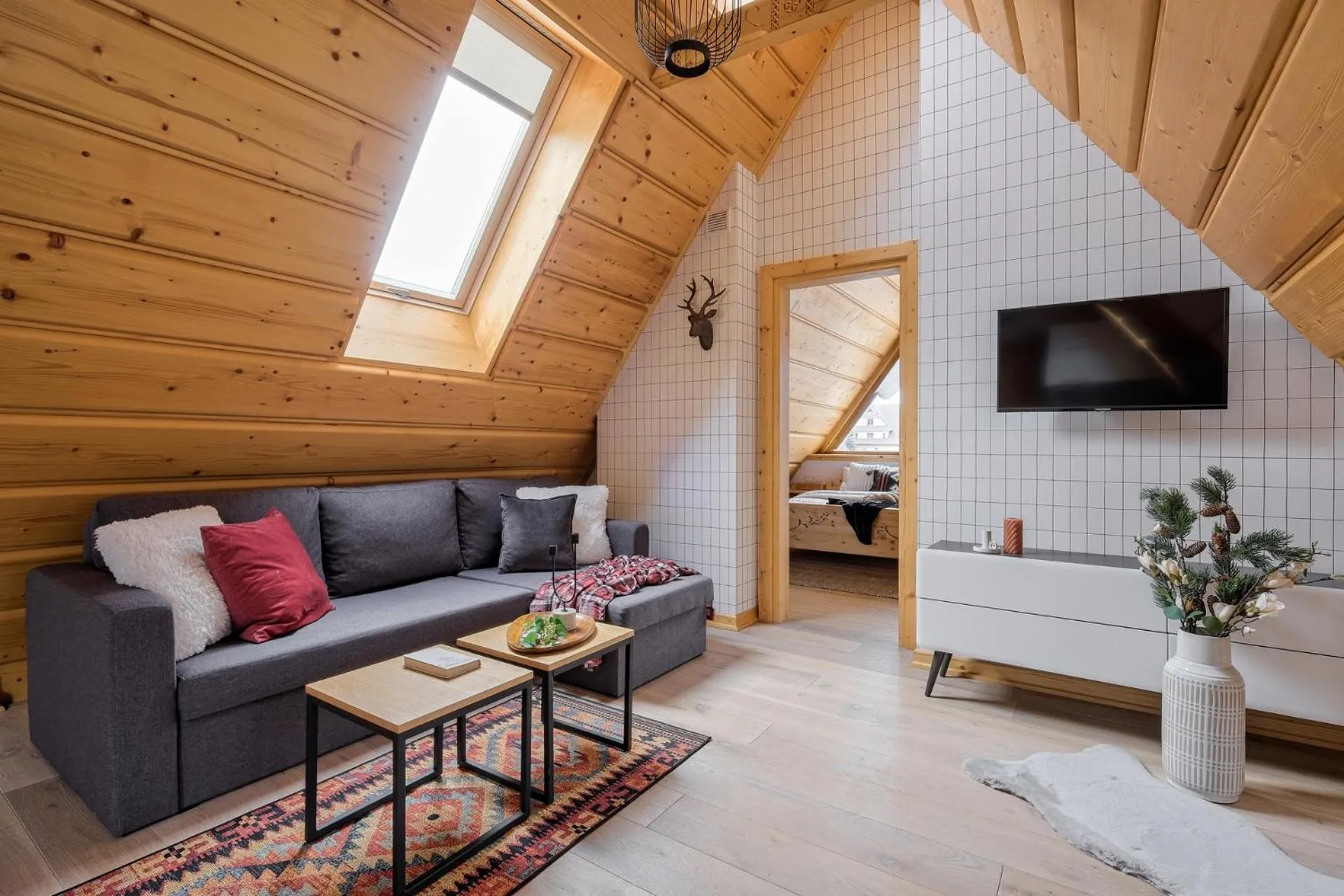 Communal lounge/ TV room in Rezydencja Knauberówka, Odkryj-Zakopane