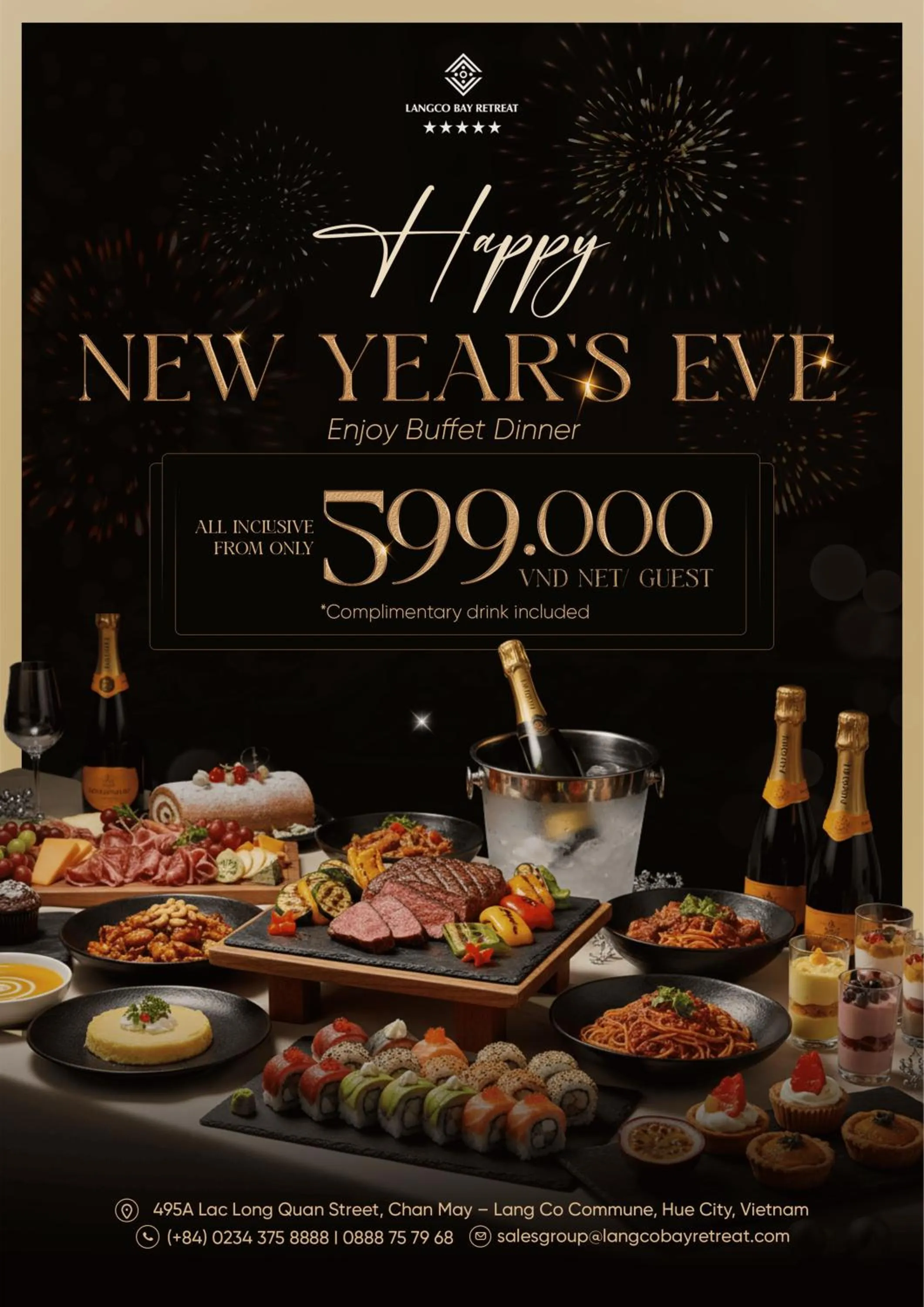 Food and drinks in Langco Bay Retreat