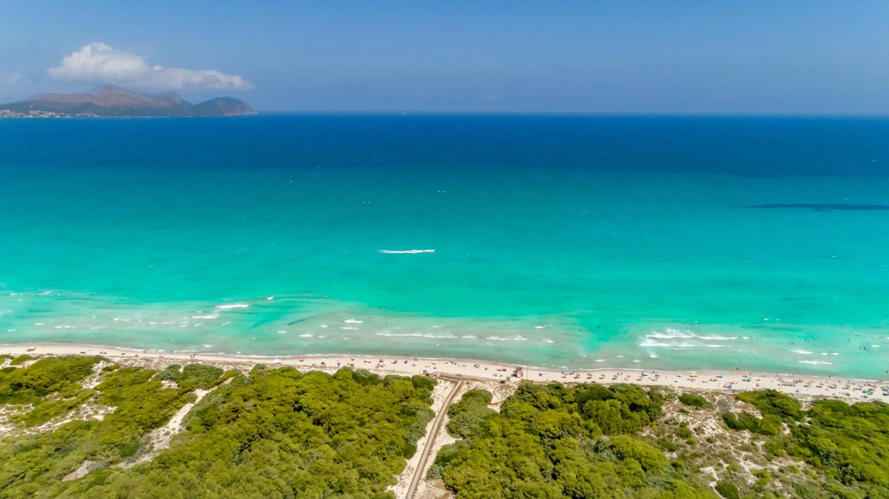 Bird's eye view in Valentin Playa de Muro