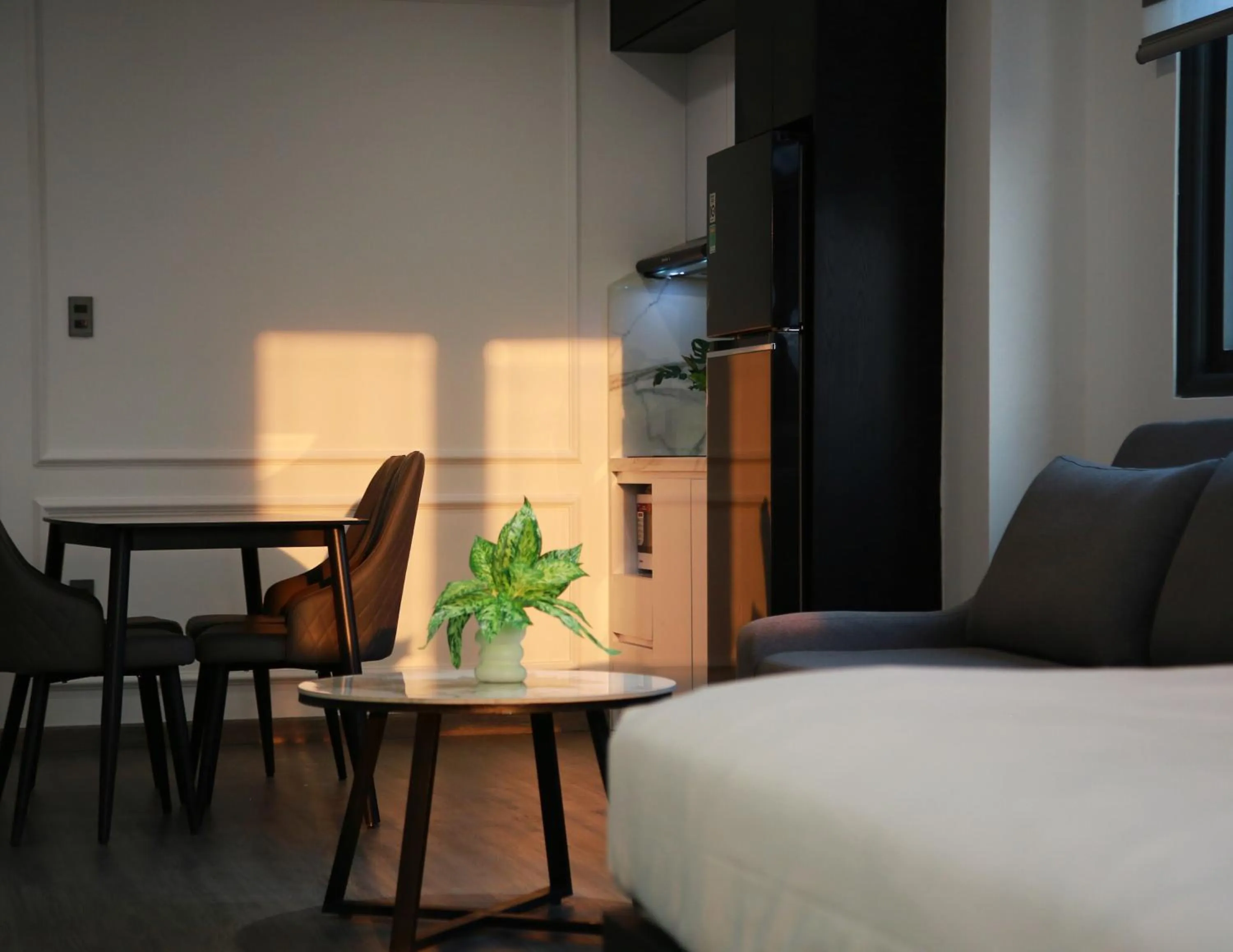 Seating area, Bed in CityHouse- El Pino Realm at Metro Ben Thanh Market