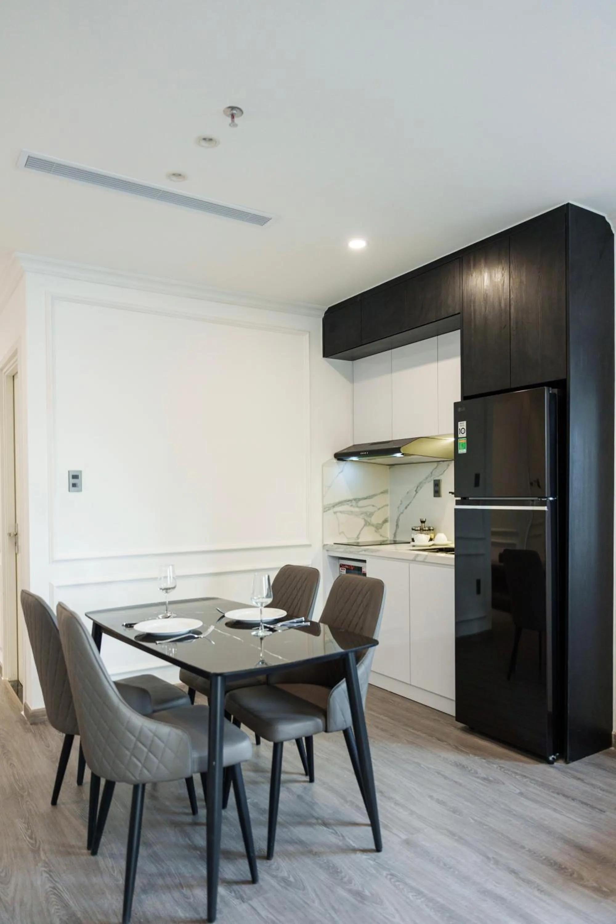 Kitchen or kitchenette in CityHouse- El Pino Realm at Metro Ben Thanh Market