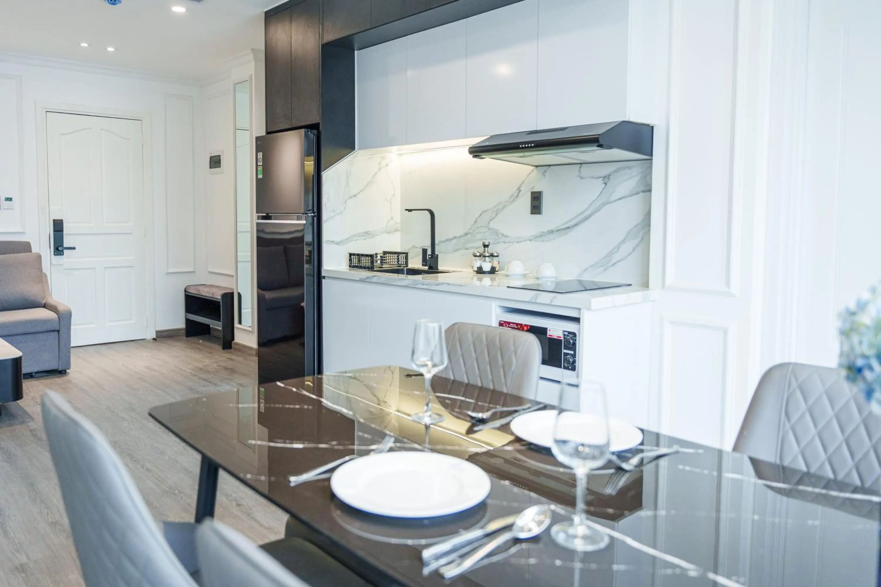 Living room in CityHouse- El Pino Realm at Metro Ben Thanh Market