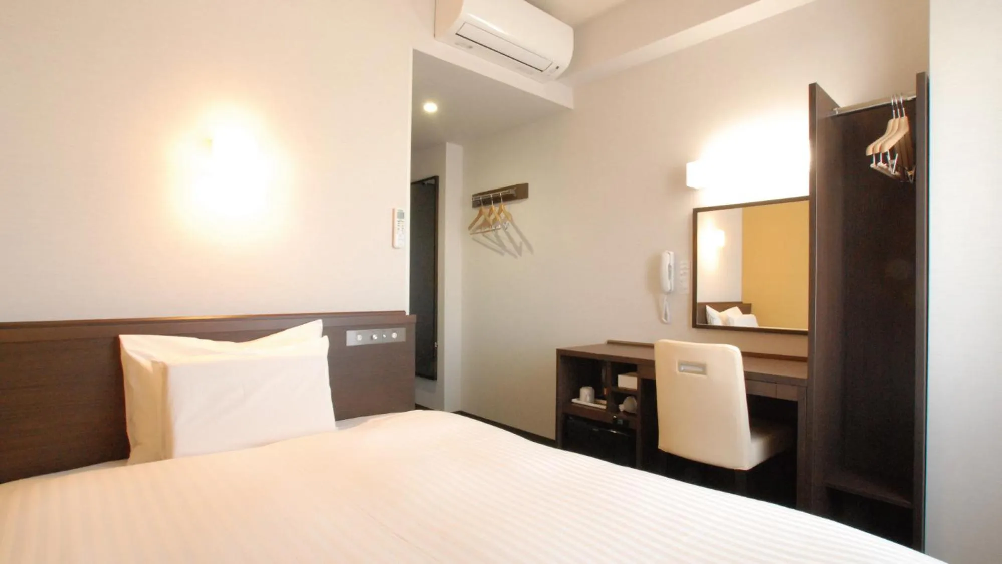 Bed in AB Hotel Kakamigahara