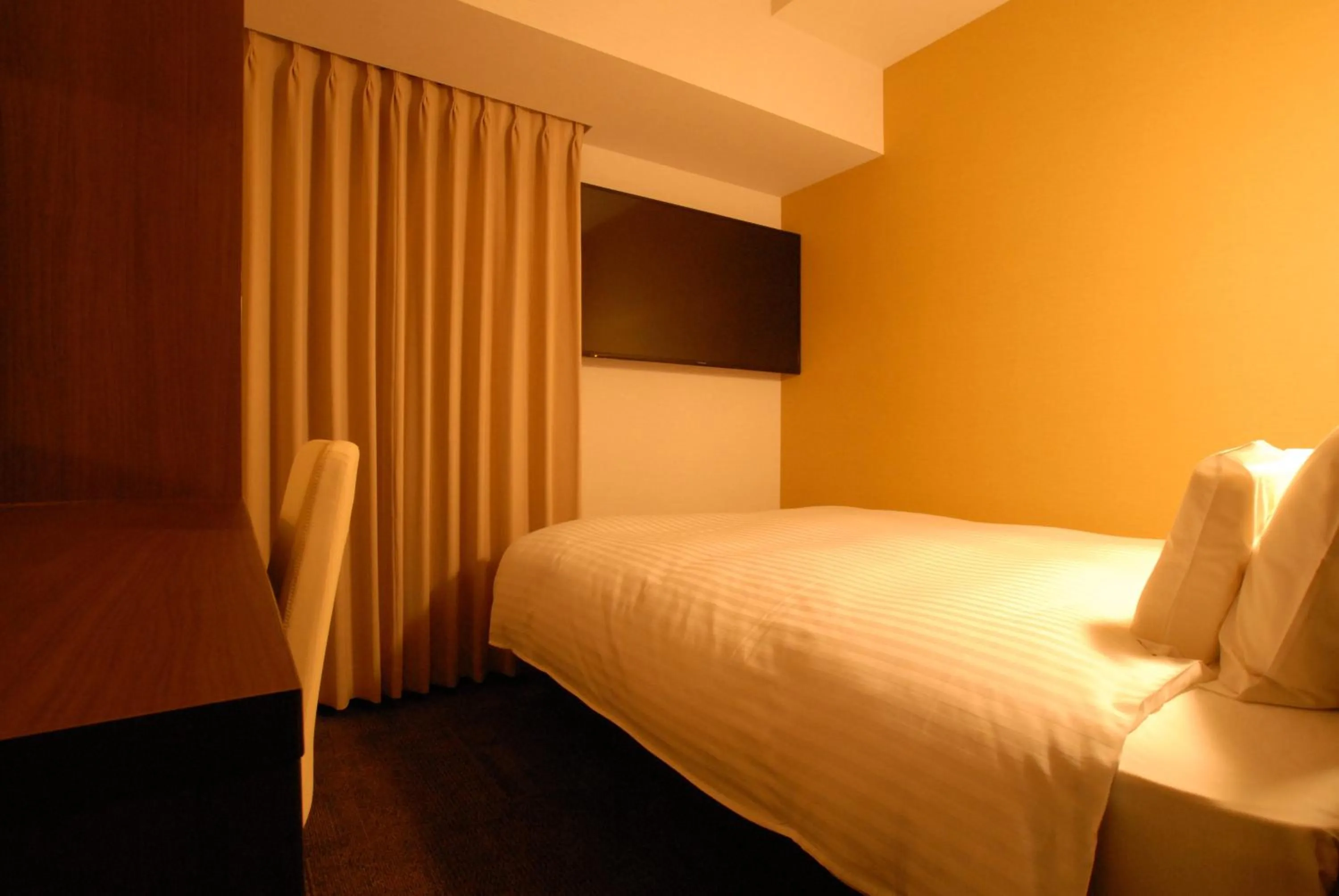 Bed in AB Hotel Kakamigahara