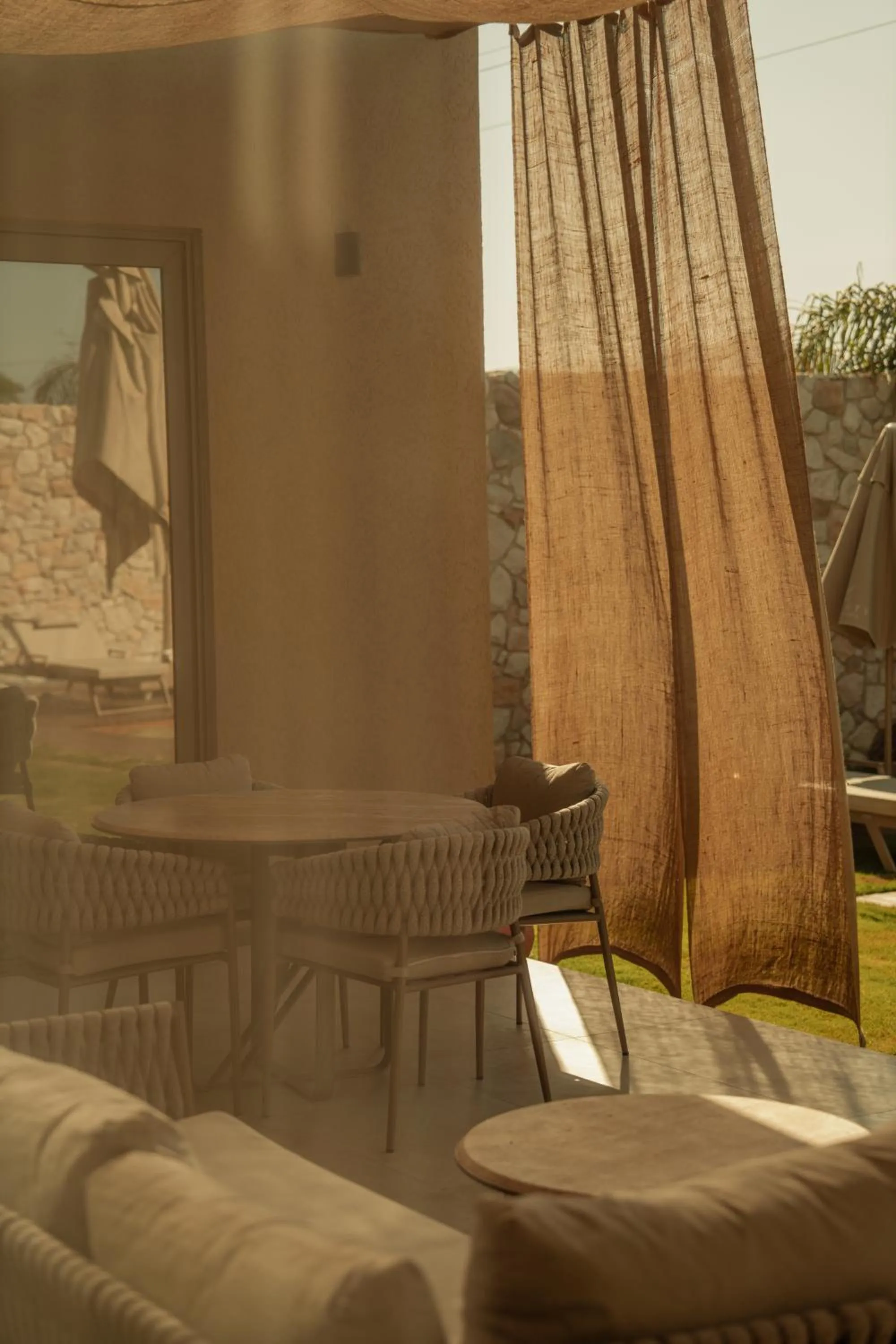 Patio in Silence Villas